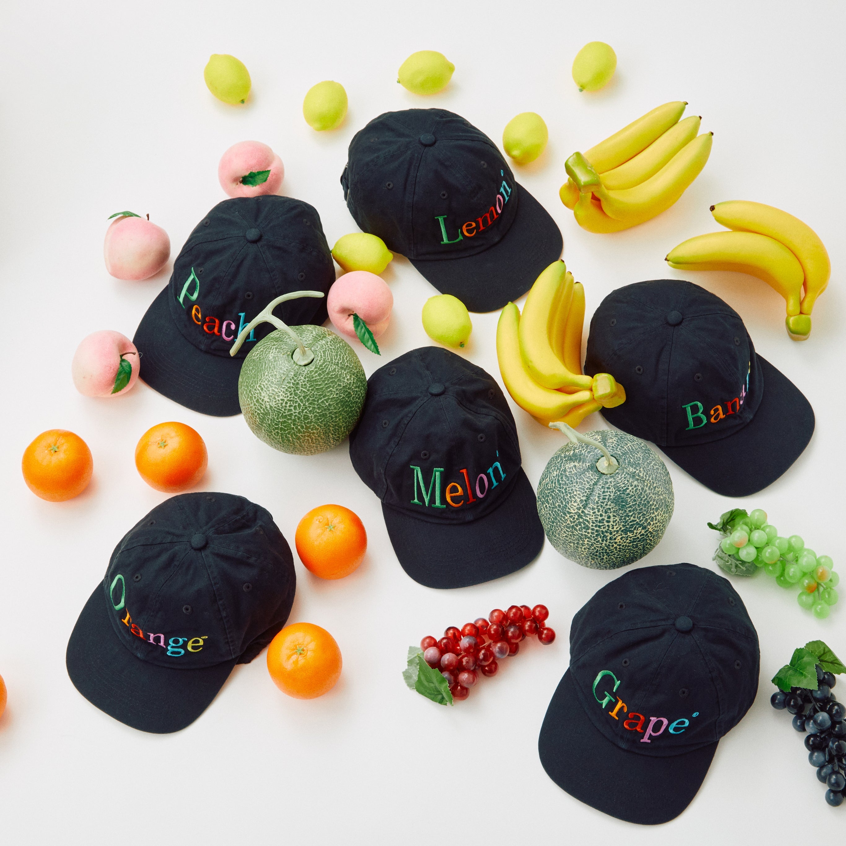 NOT APPLE CAP Peach - Fruit of the Loom Edition|byeA.(バイエー)OFFICIAL ONLINE STORE