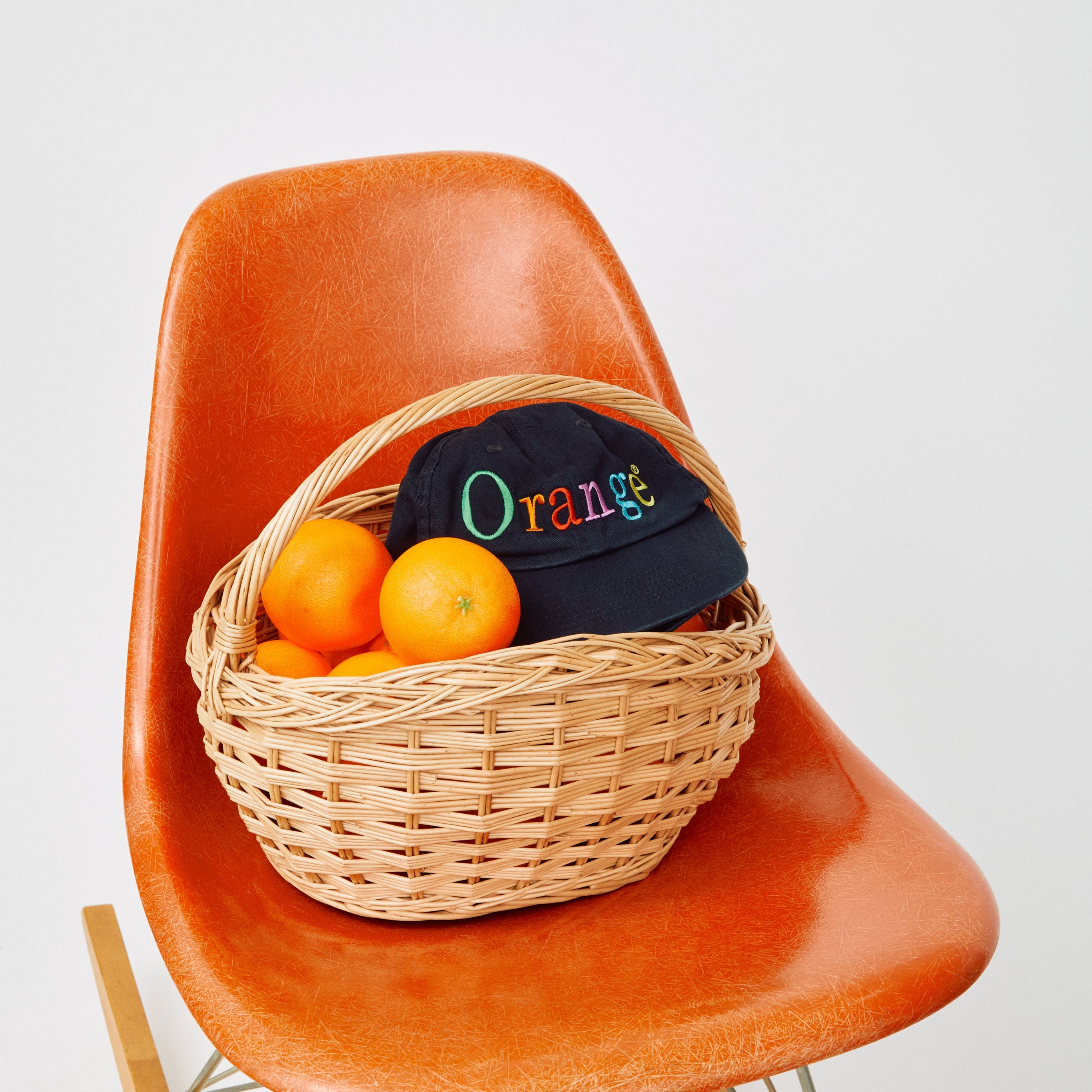 NOT APPLE CAP Orange - Fruit of the Loom Edition|byeA.(バイエー)OFFICIAL ONLINE STORE