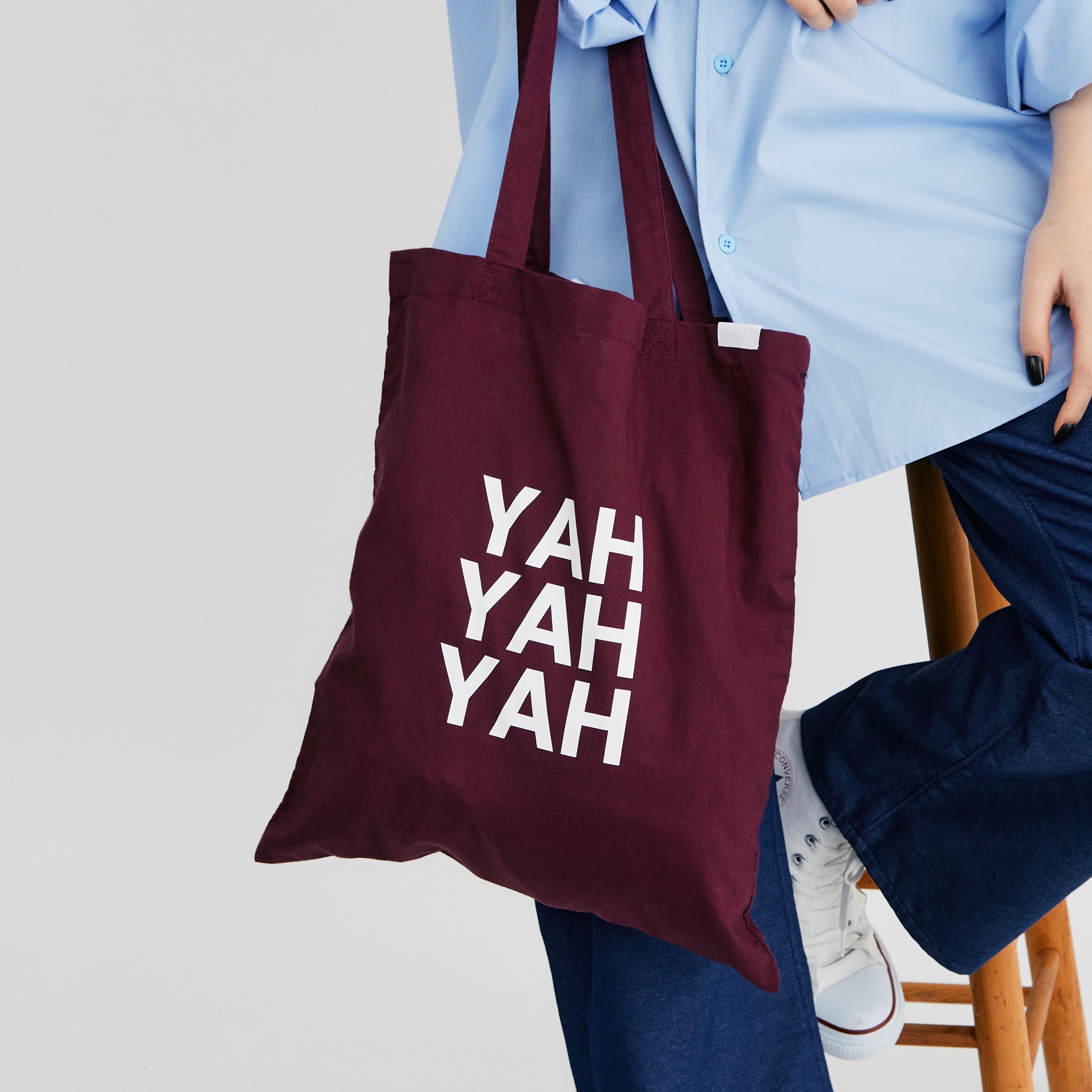 YAH YAH YAH BAG BURGUNDY(ヤーヤーヤーバッグバーガンディ)|byeA.(バイエー)OFFICIAL ONLINE STORE