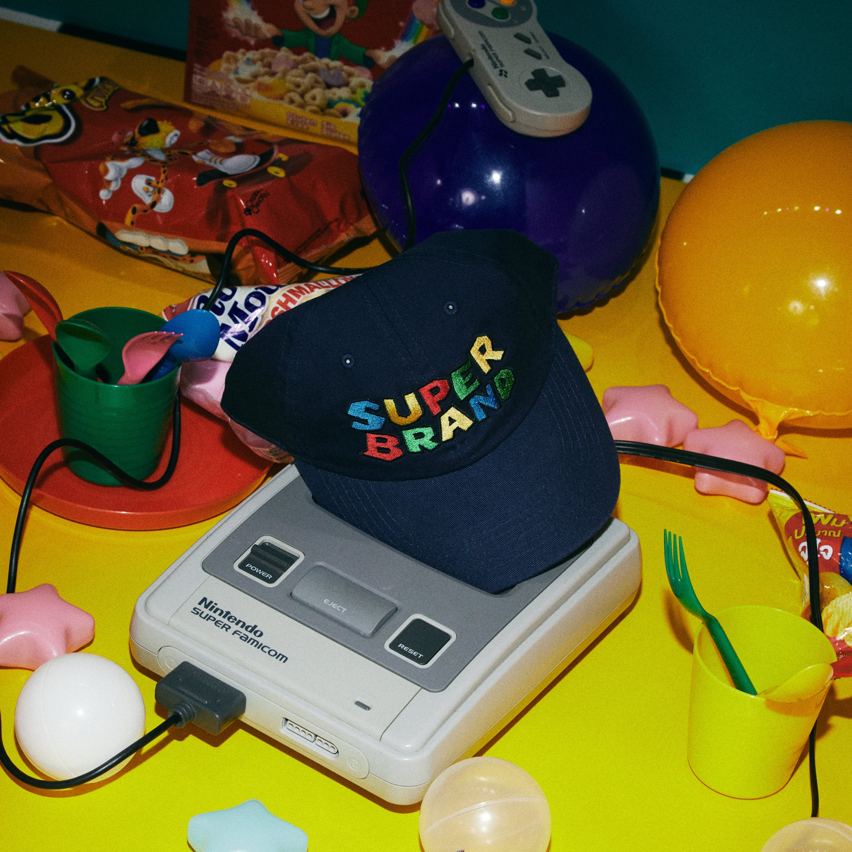 SUPER BRAND CAP NAVY(スーパーブランドキャップネイビー)|byeA.(バイエー)OFFICIAL ONLINE STORE