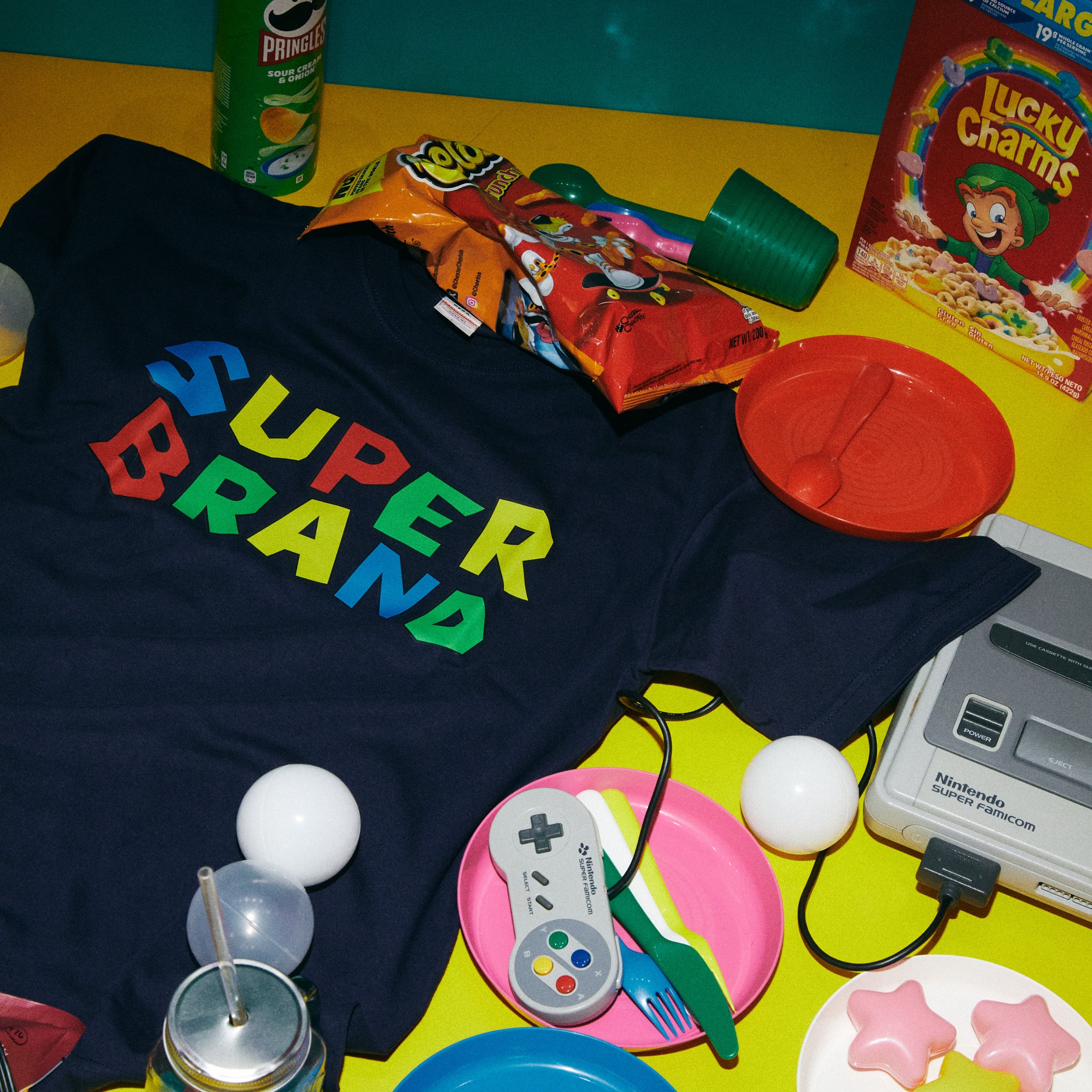 SUPER BRAND TEE NAVY(スーパーブランドティーネイビー)|byeA.(バイエー)OFFICIAL ONLINE STORE