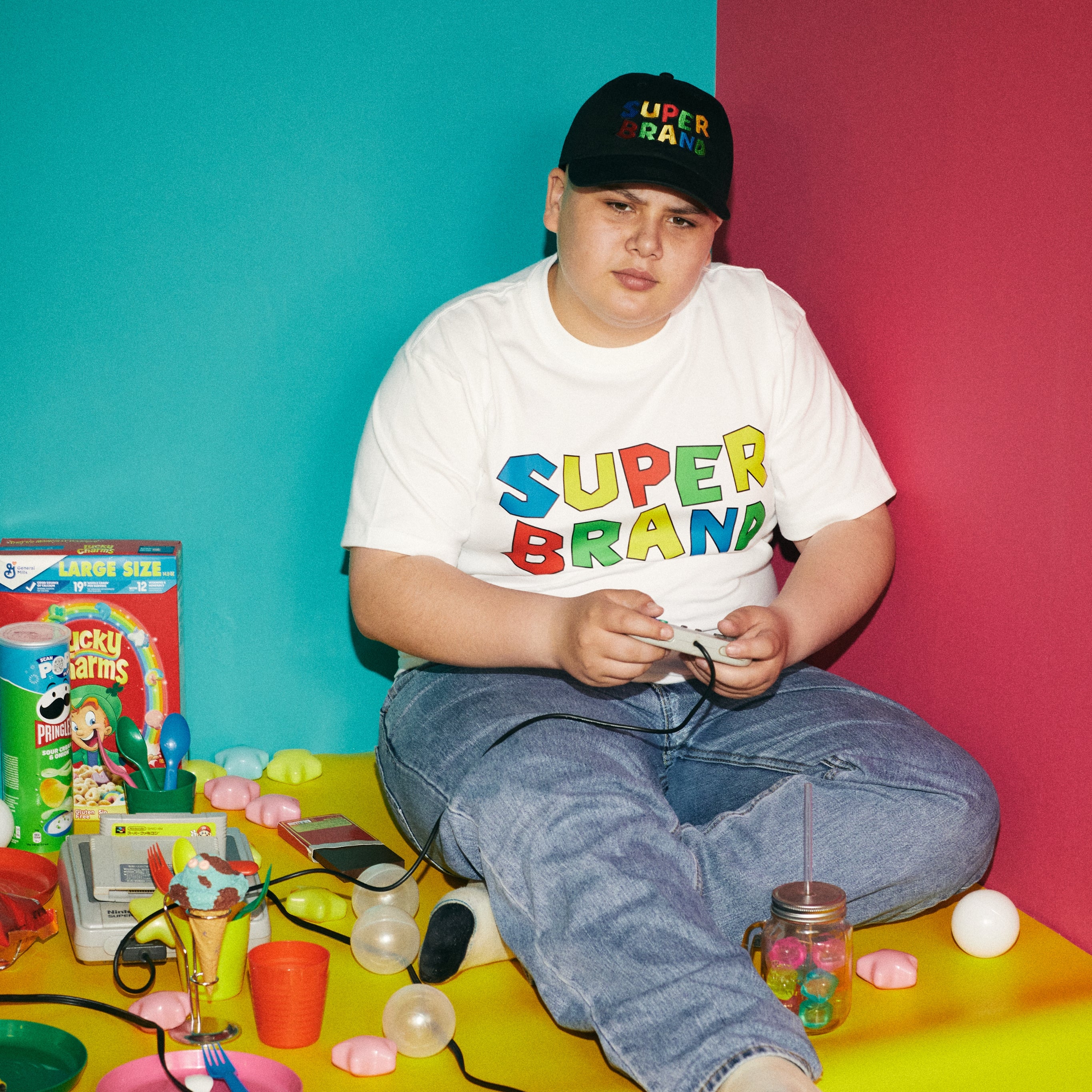 SUPER BRAND CAP BLACK(スーパーブランドキャップブラック)|byeA.(バイエー)OFFICIAL ONLINE STORE