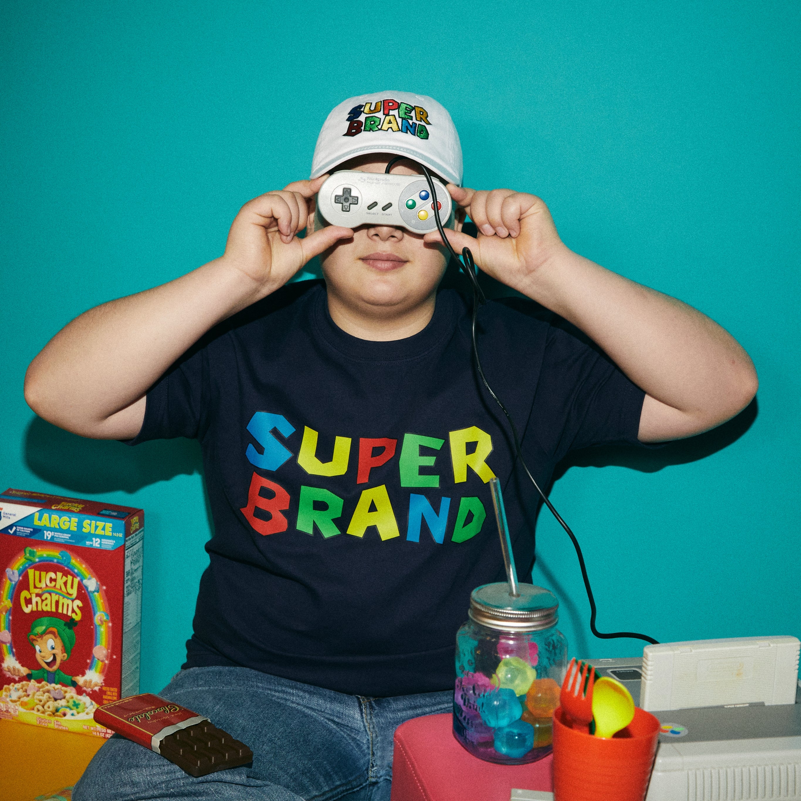 SUPER BRAND TEE NAVY(スーパーブランドティーネイビー)|byeA.(バイエー)OFFICIAL ONLINE STORE