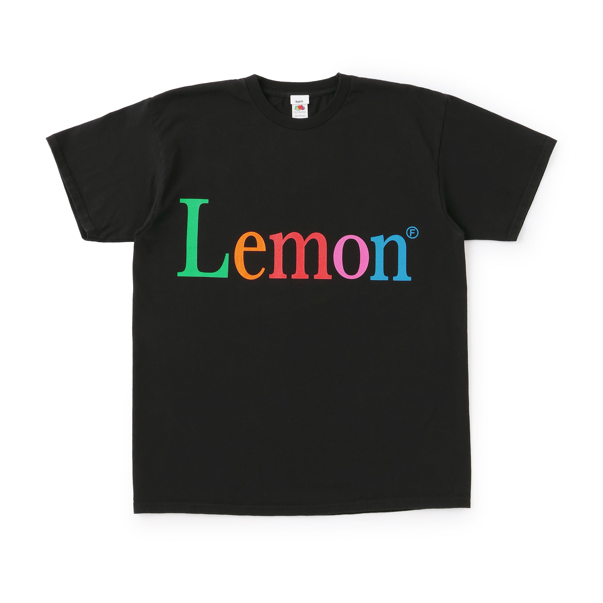 NOT APPLE TEE Lemon - Fruit of the Loom Edition (ノットアップルティー フルーツオブザルームエディション)|byeA.(バイエー)OFFICIAL ONLINE STORE