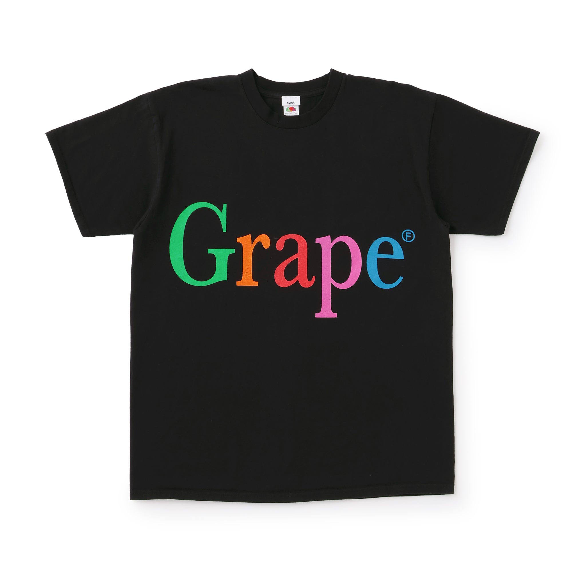 NOT APPLE TEE Grape BLACK - Fruit of the Loom Edition