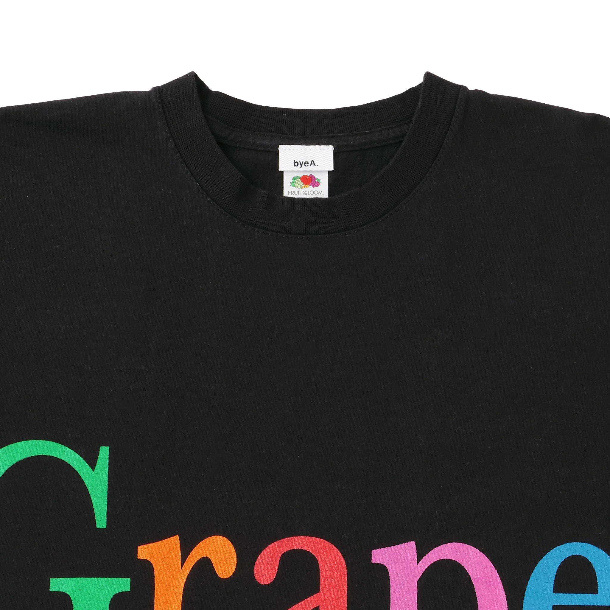 NOT APPLE TEE Grape BLACK - Fruit of the Loom Edition