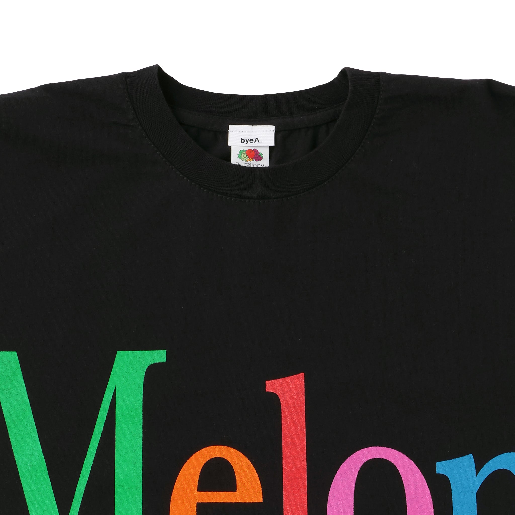 NOT APPLE TEE Melon BLACK - Fruit of the Loom Edition