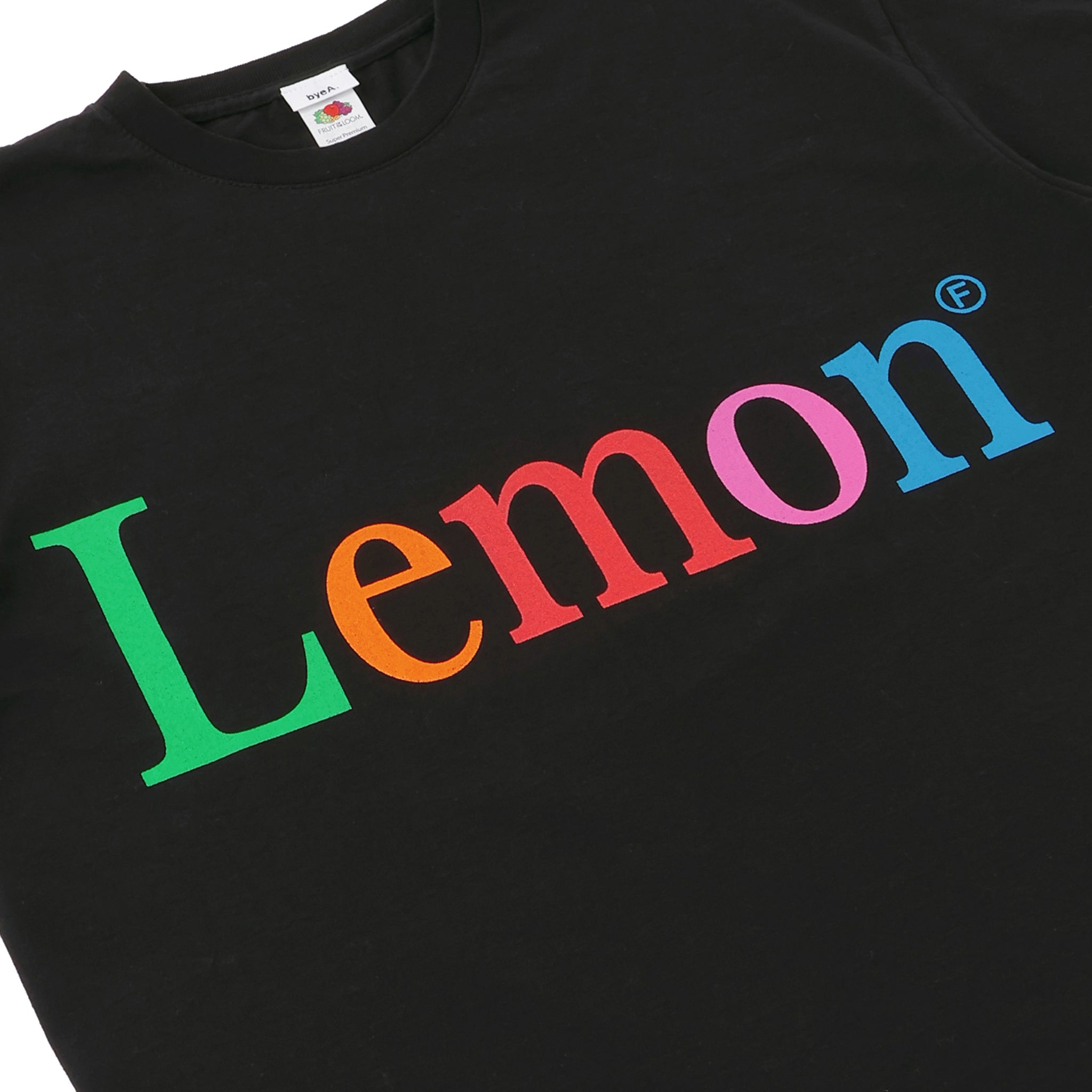 NOT APPLE TEE Lemon - Fruit of the Loom Edition (ノットアップルティー フルーツオブザルームエディション)|byeA.(バイエー)OFFICIAL ONLINE STORE