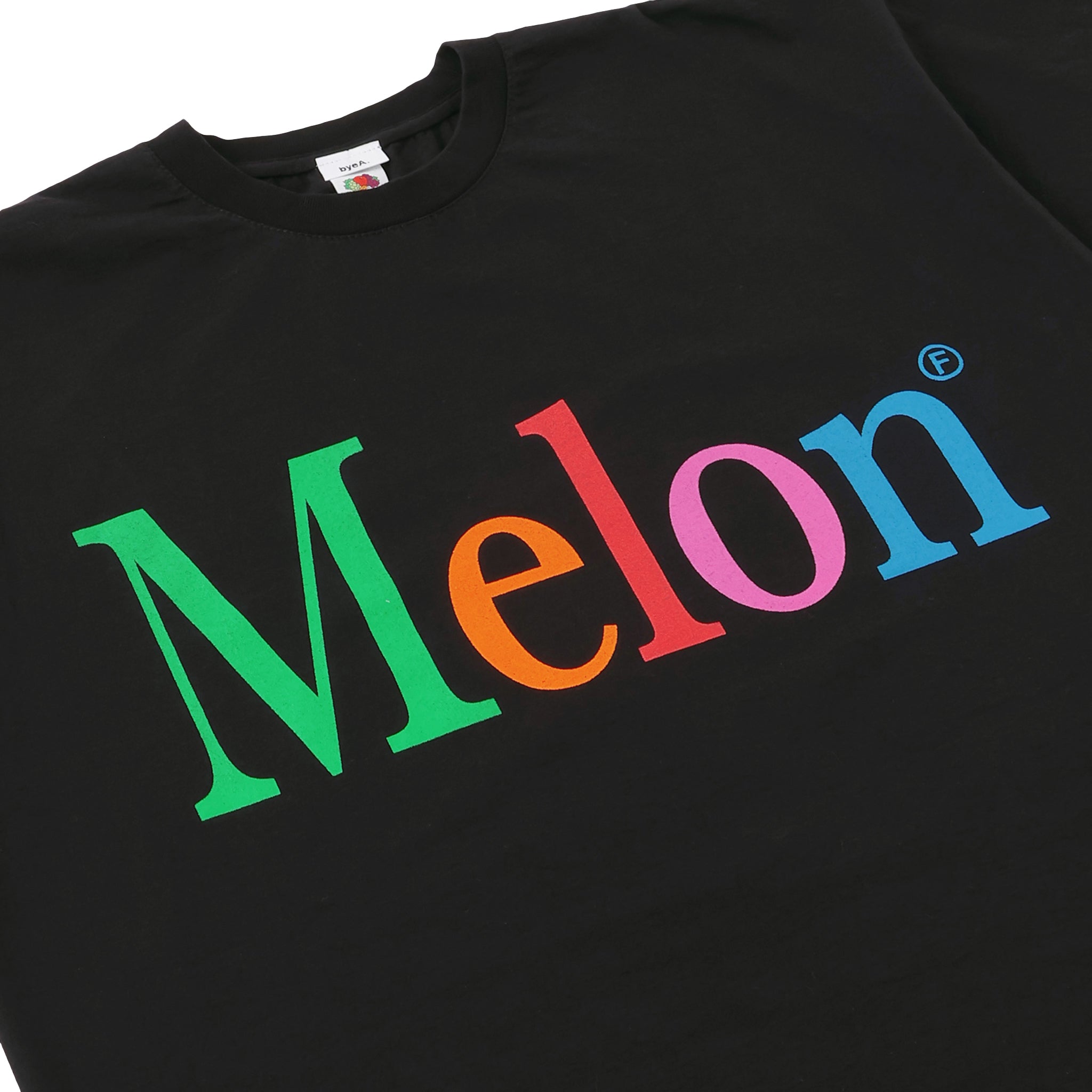 NOT APPLE TEE Melon BLACK - Fruit of the Loom Edition