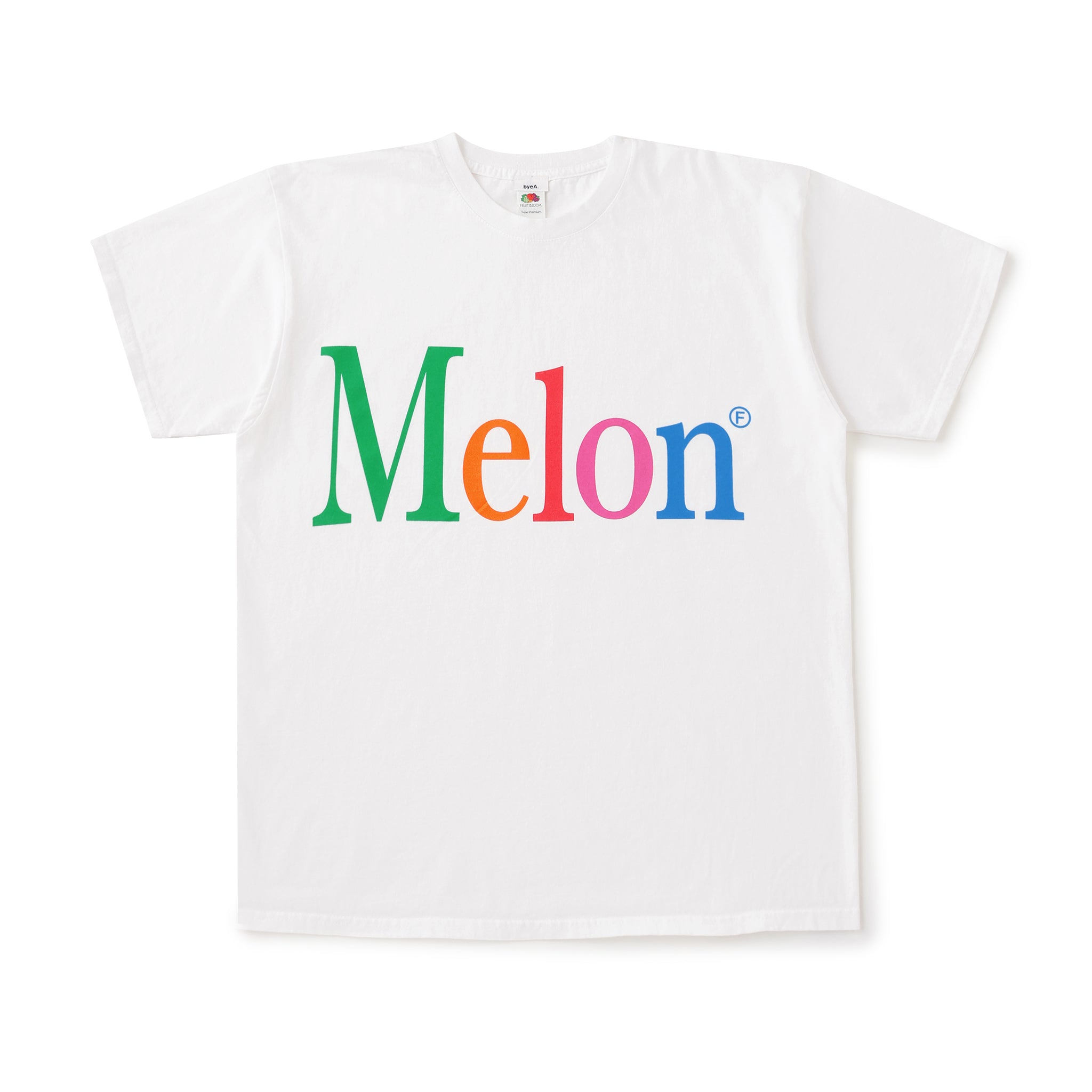 NOT APPLE TEE Melon WHITE - Fruit of the Loom Edition