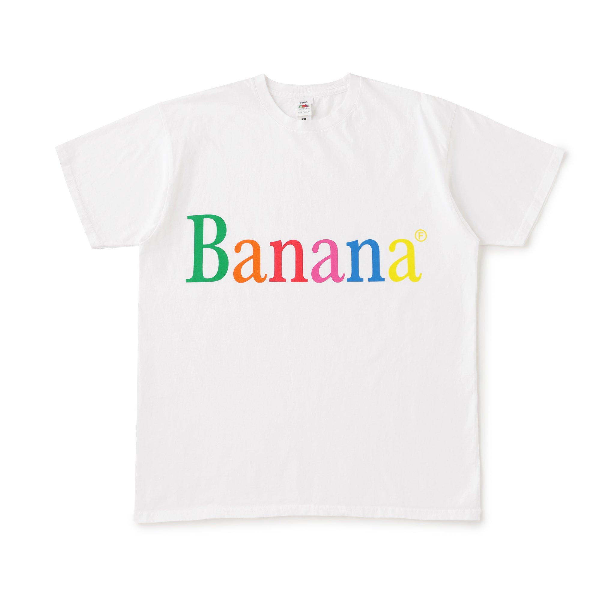 NOT APPLE TEE Banana - Fruit of the Loom Edition (ノットアップルティーバナナフルーツオブザルームエディション)|byeA.(バイエー)OFFICIAL ONLINE STORE