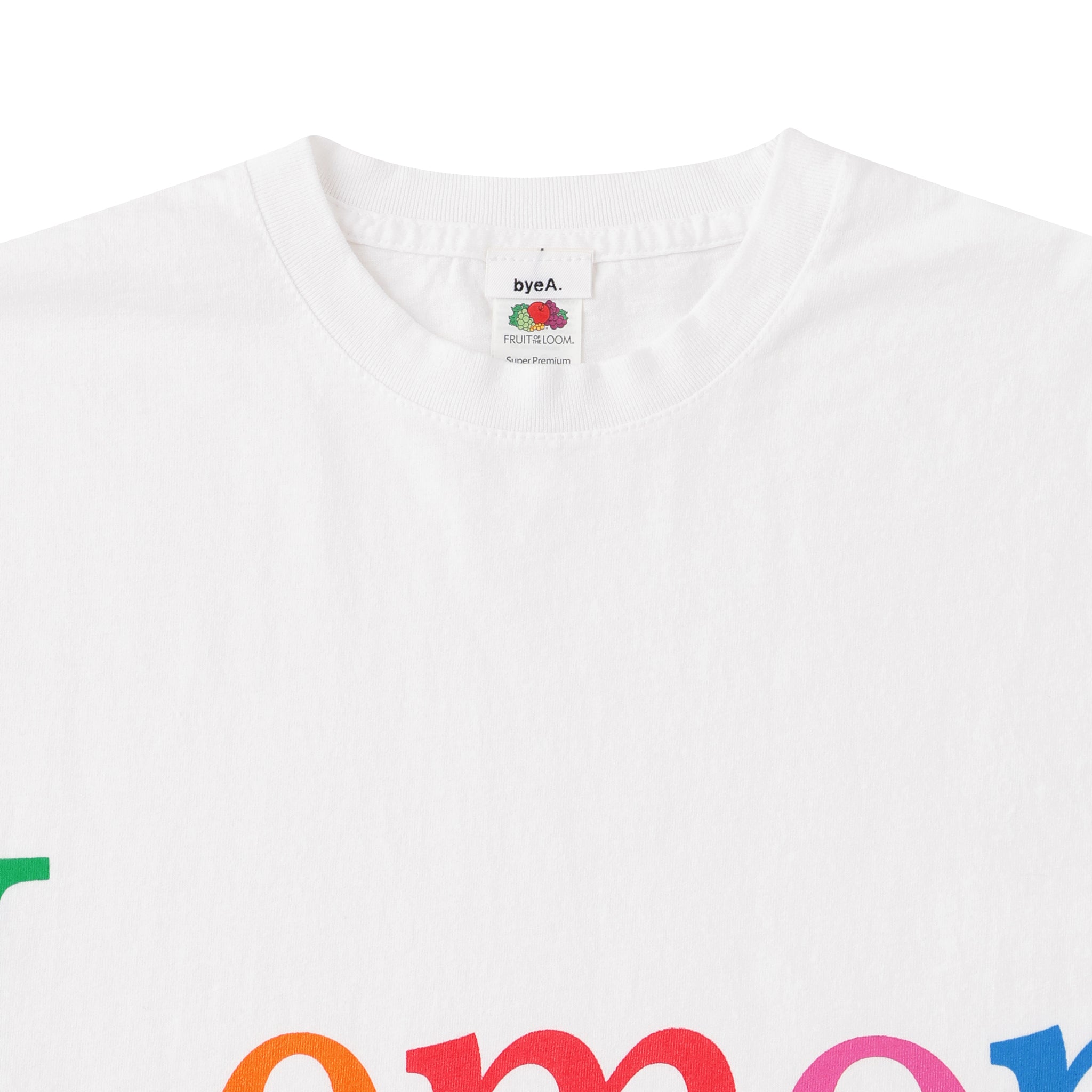 NOT APPLE TEE Lemon - Fruit of the Loom Edition (ノットアップルティー フルーツオブザルームエディション)|byeA.(バイエー)OFFICIAL ONLINE STORE