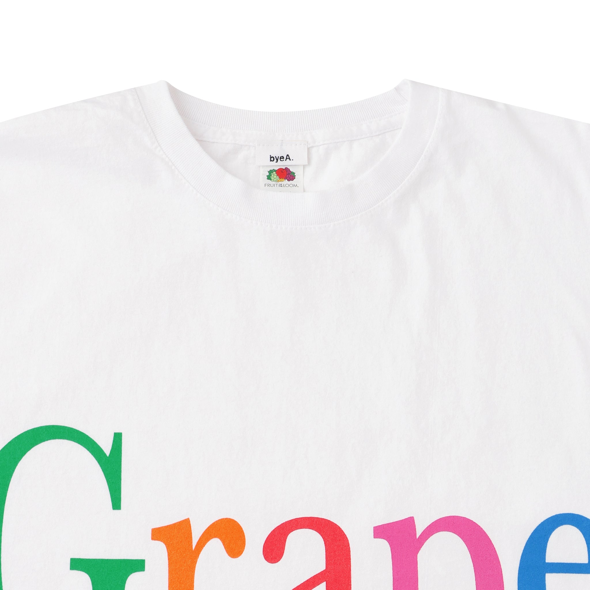 NOT APPLE TEE Grape - Fruit of the Loom Edition (ノットアップルティーグレープフルーツオブザルームエディション)|byeA.(バイエー)OFFICIAL ONLINE STORE