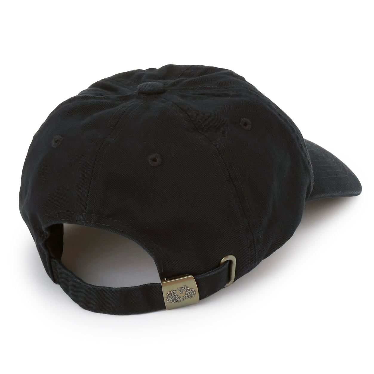 NOT APPLE CAP Peach BLACK - Fruit of the Loom Edition