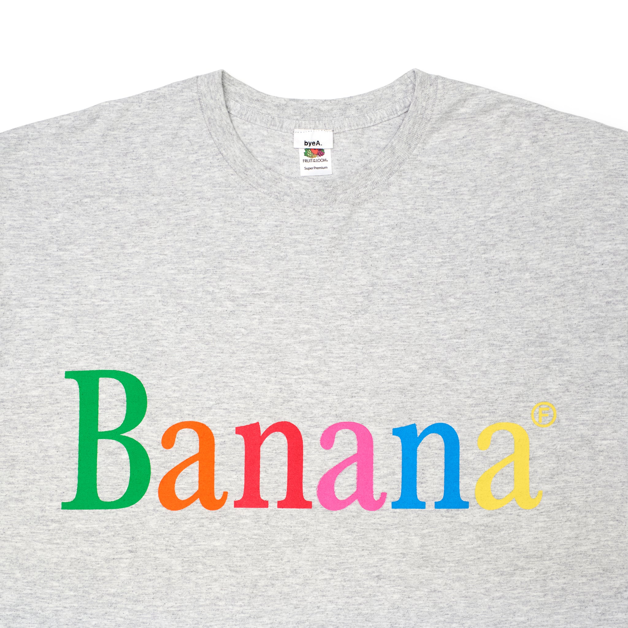 NOT APPLE TEE Banana GRAY (ノットアップルTシャツバナナグレー)|byeA.(バイエー)OFFICIAL ONLINE STORE