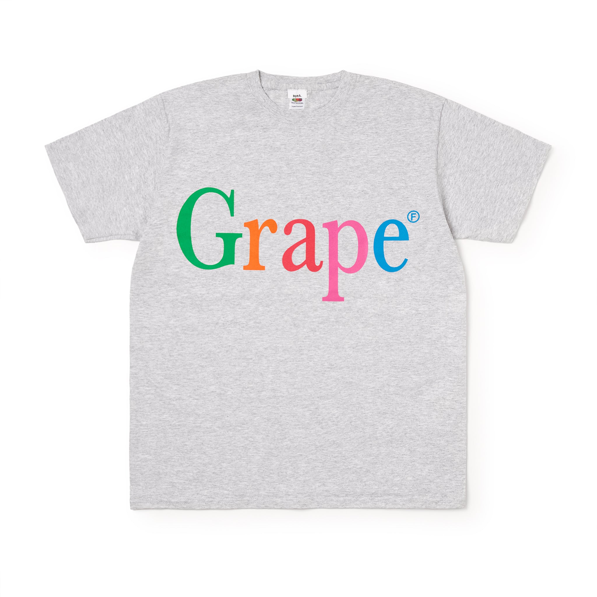 NOT APPLE TEE Grape GRAY (ノットアップルTシャツグレープグレー)|byeA.(バイエー)OFFICIAL ONLINE STORE