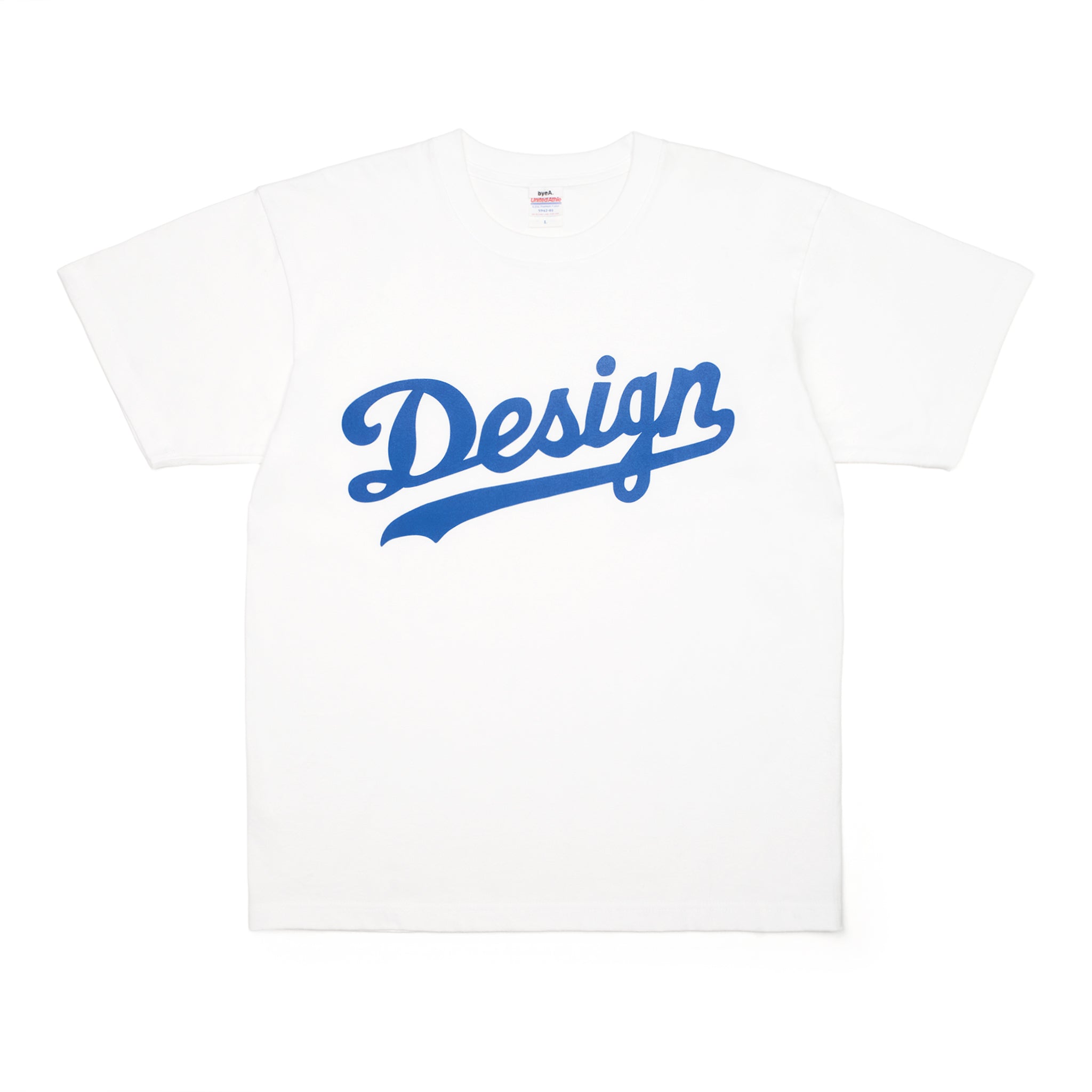 Design TEE WHITE(デザインTシャツホワイト)|byeA.(バイエー)OFFICIAL ONLINE STORE