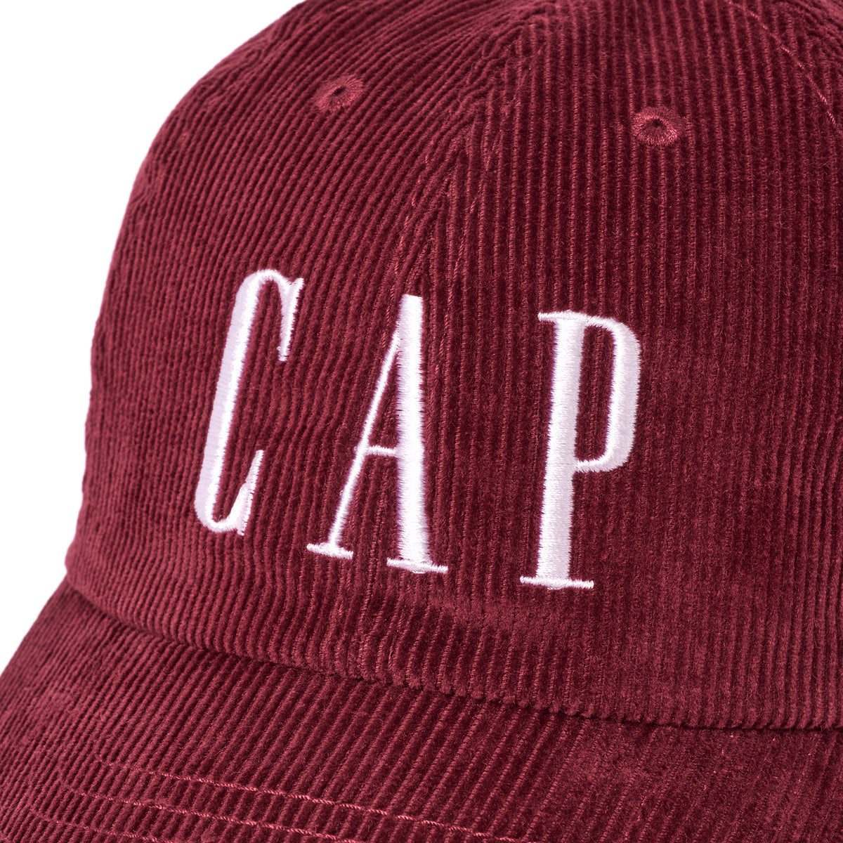 CAP CAP CORDUROY BURGUNDY(キャップキャップコーデュロイバーガンディー)|byeA.(バイエー)OFFICIAL ONLINE STORE