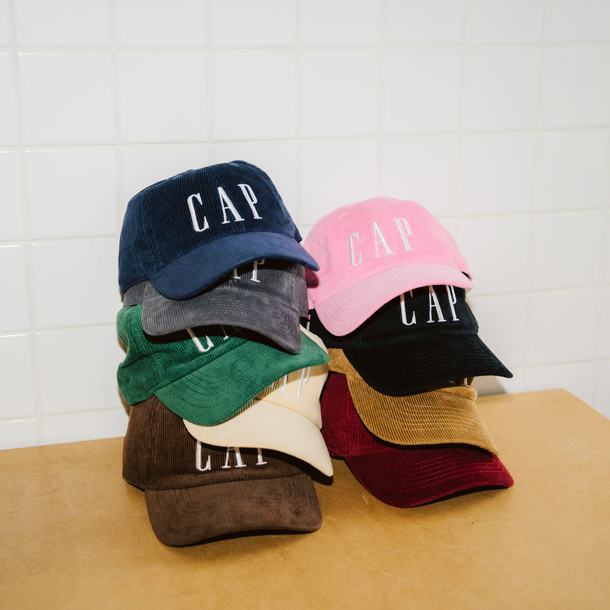 CAP CAP CORDUROY BROWN(キャップキャップコーデュロイブラウン)|byeA.(バイエー)OFFICIAL ONLINE STORE