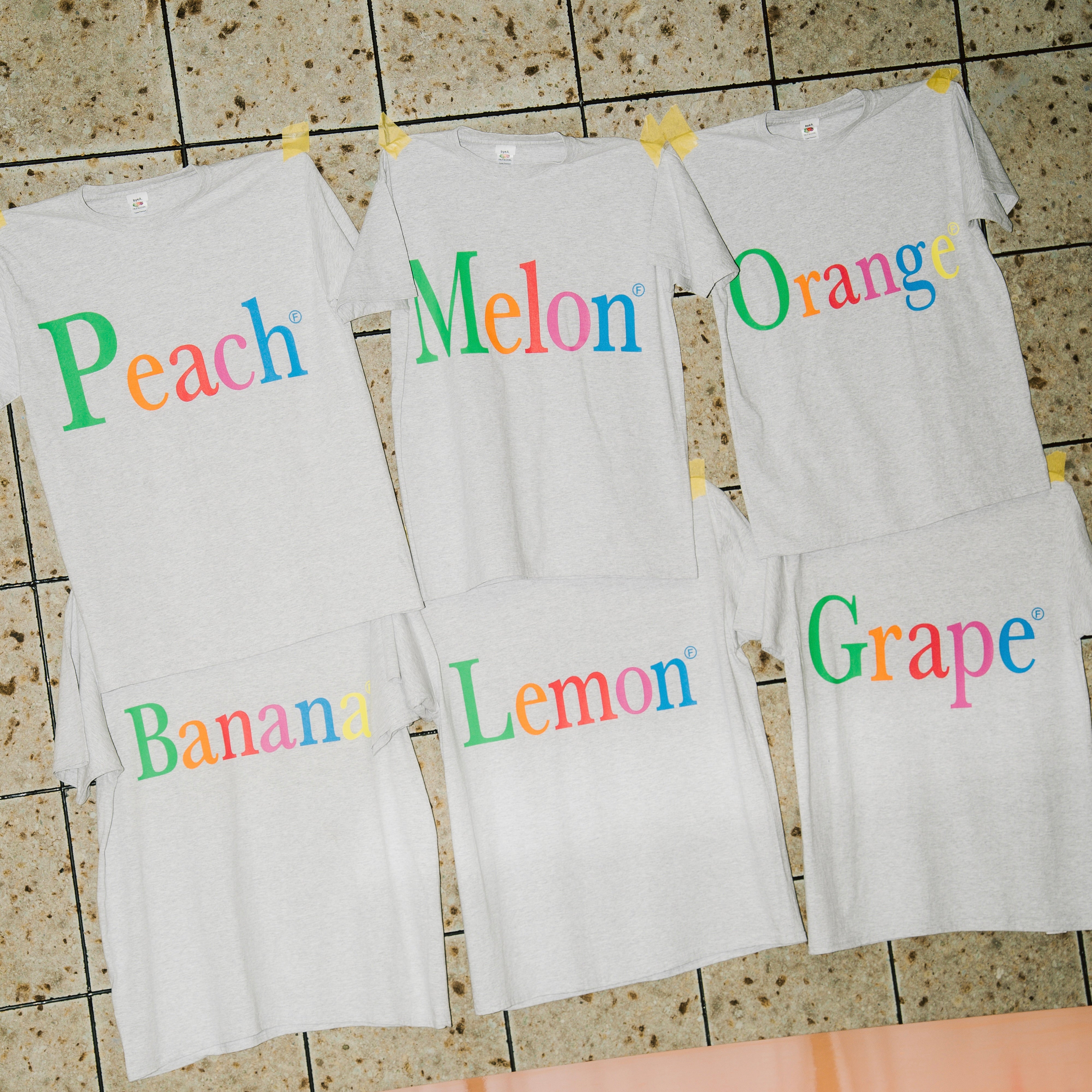NOT APPLE TEE Melon GRAY(ノットアップルTシャツメロングレー)|byeA.(バイエー)OFFICIAL ONLINE STORE