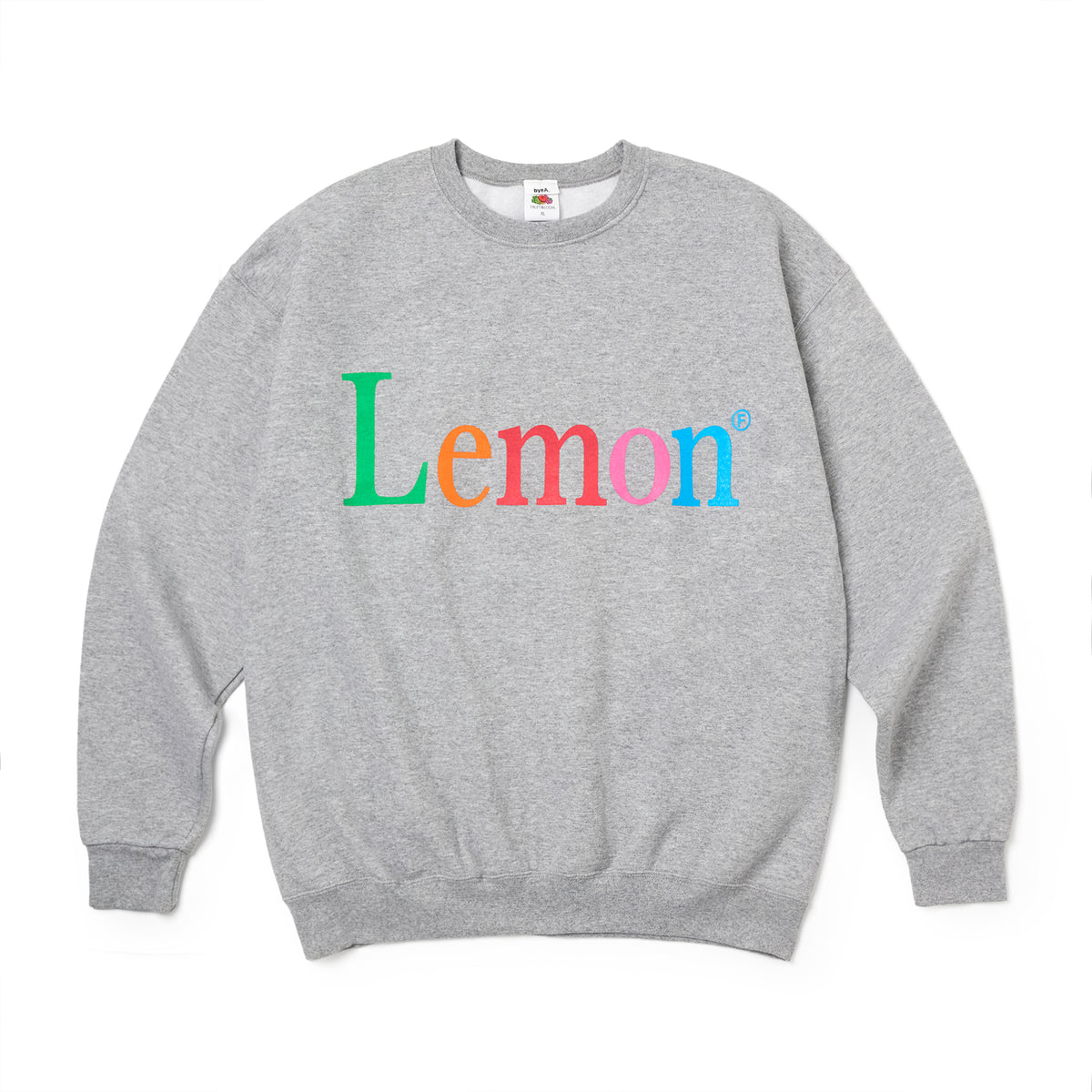 NOT APPLE SWEAT Lemon GRAY(ノットアップルスウェットレモングレー)|byeA.(バイエー)OFFICIAL ONLINE STORE