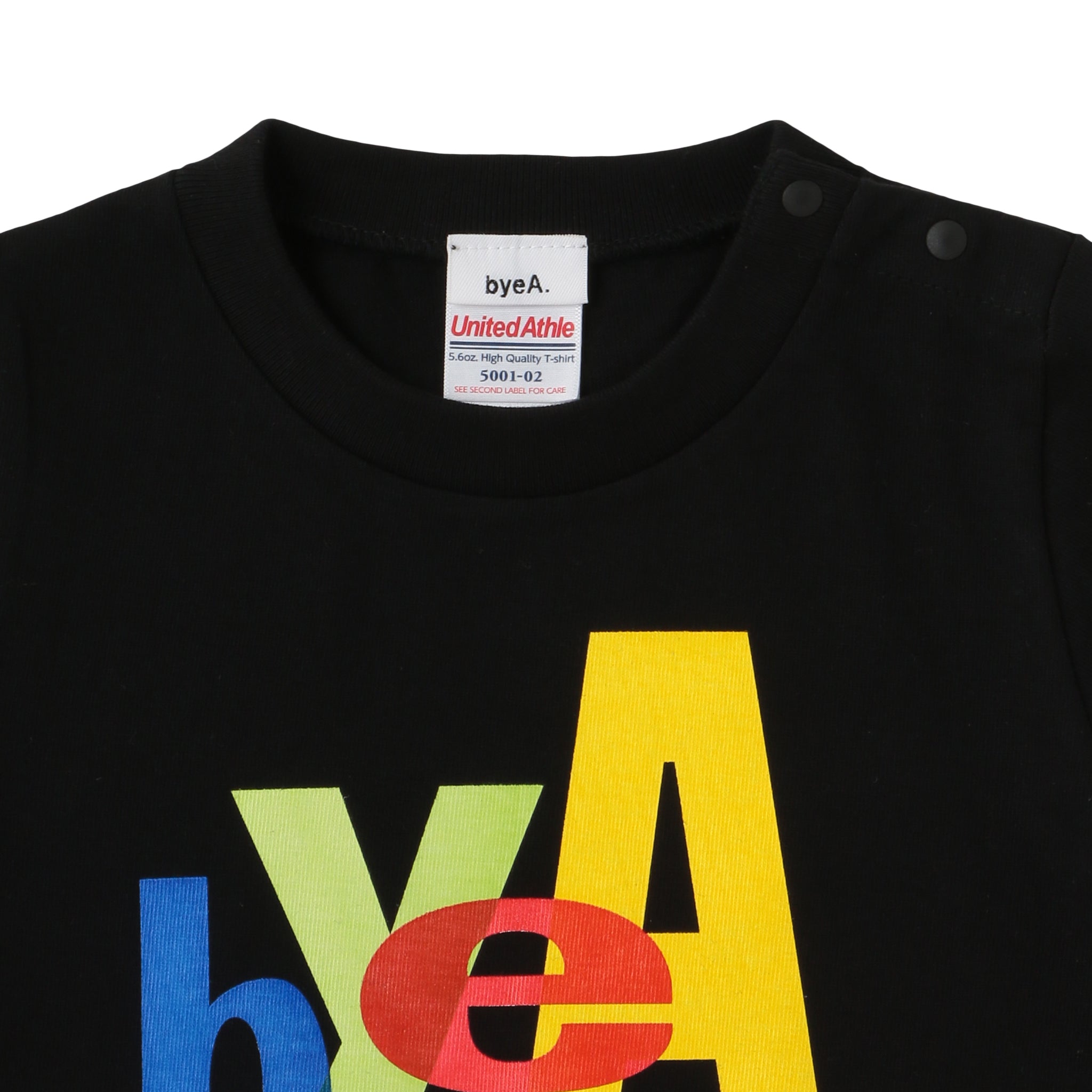 byeA. TEE KIDS BLACK(バイエーTシャツキッズブラック)|byeA.(バイエー)OFFICIAL ONLINE STORE