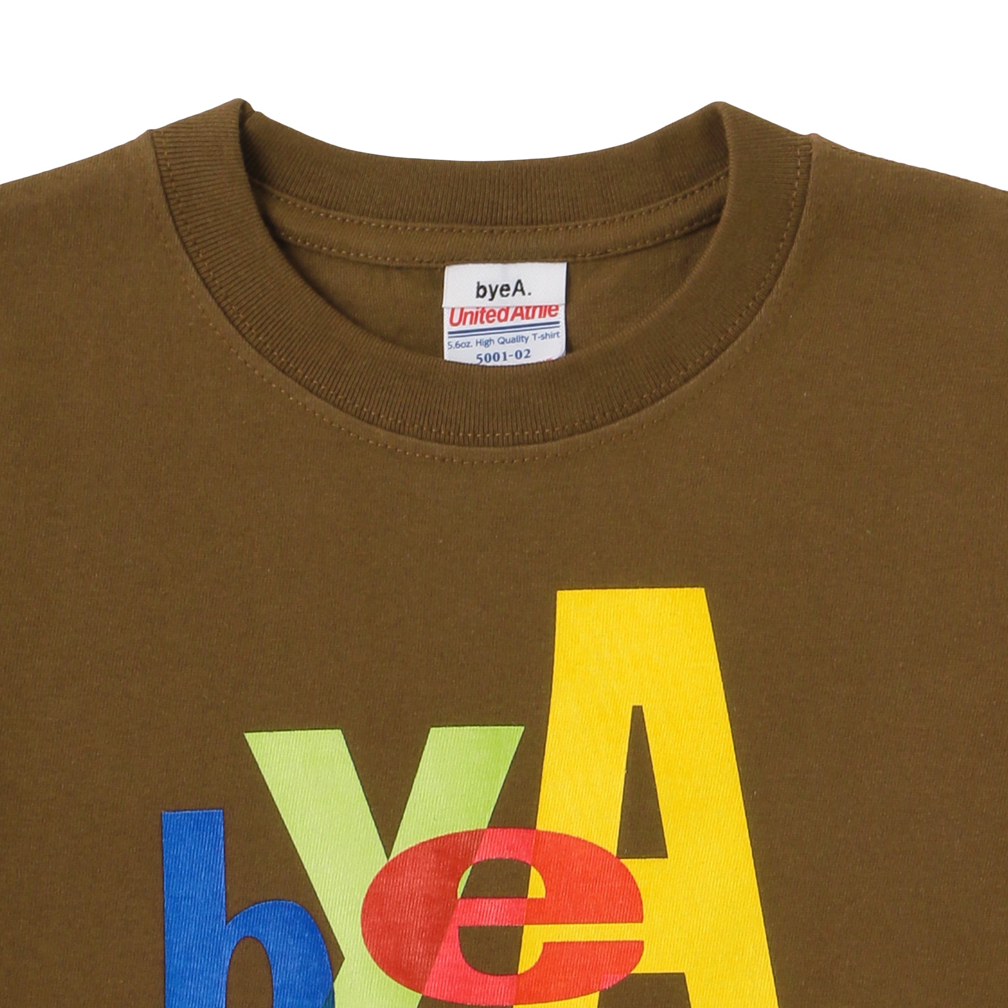 byeA. TEE KIDS BROWN(バイエーTシャツキッズブラウン)|byeA.(バイエー)OFFICIAL ONLINE STORE
