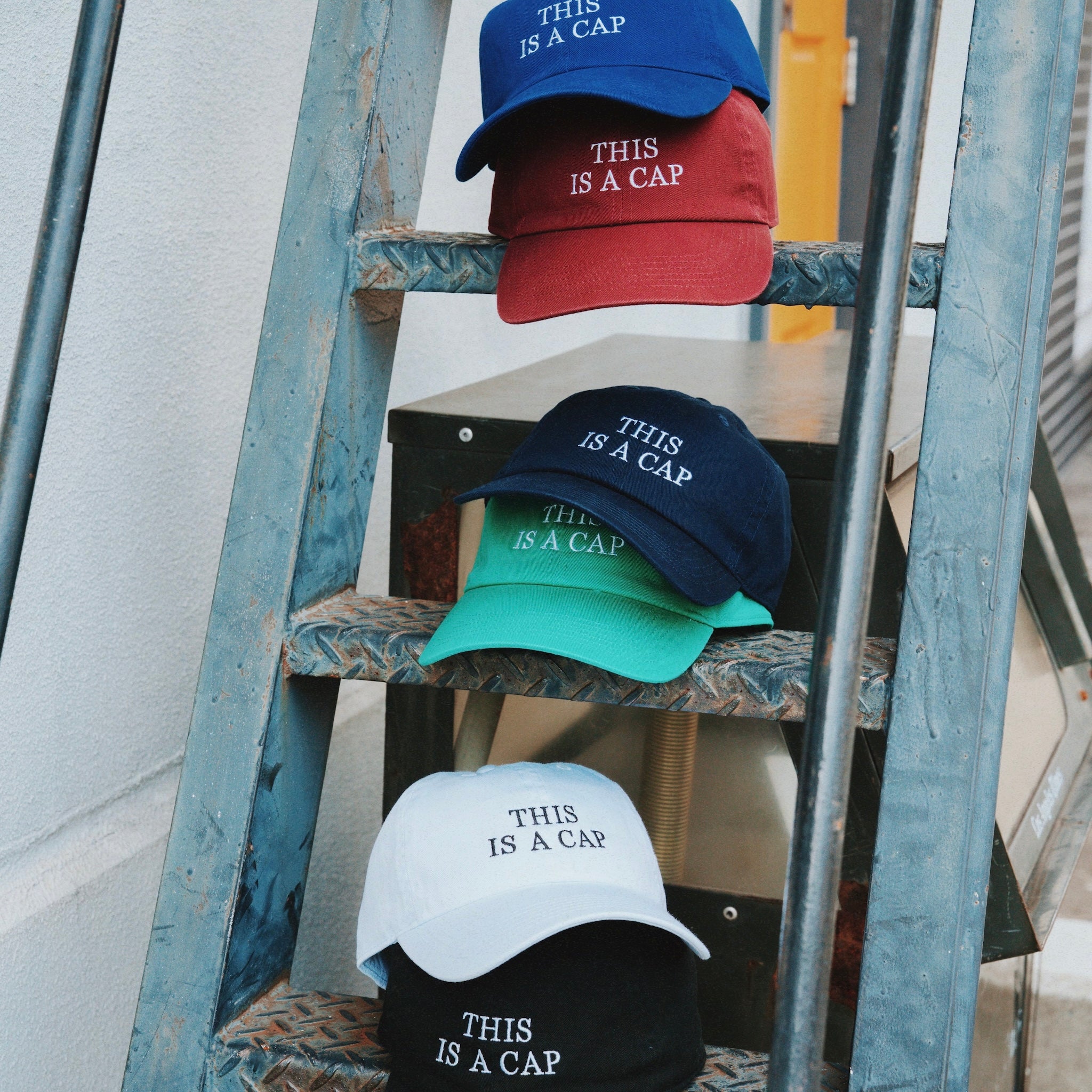 "THIS IS A CAP" CAP GREEN(ディスイズアキャップキャップグリーン)|byeA.(バイエー)OFFICIAL ONLINE STORE