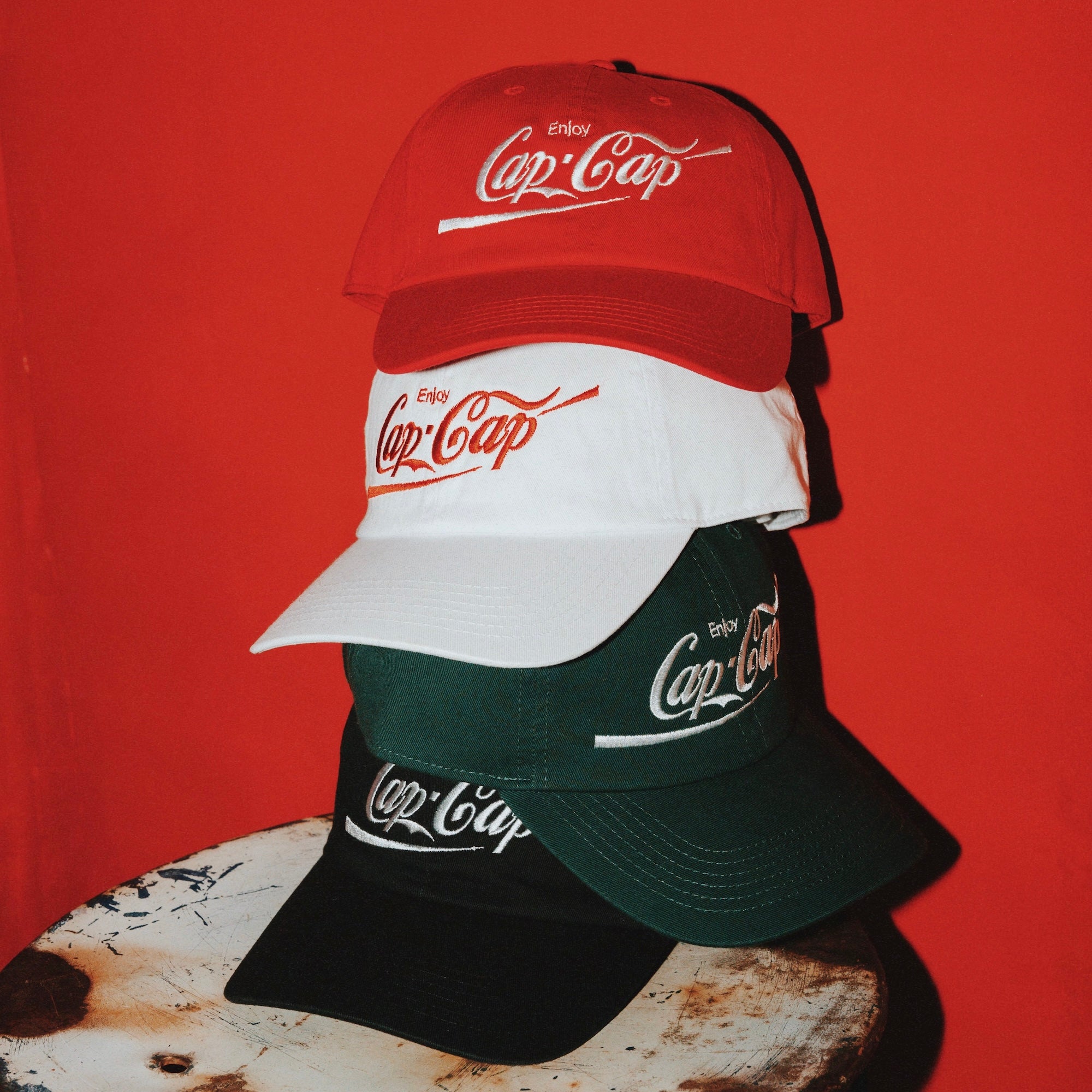 Enjoy Cap Cap RED(エンジョイキャップキャップレッド)|byeA.(バイエー)OFFICIAL ONLINE STORE