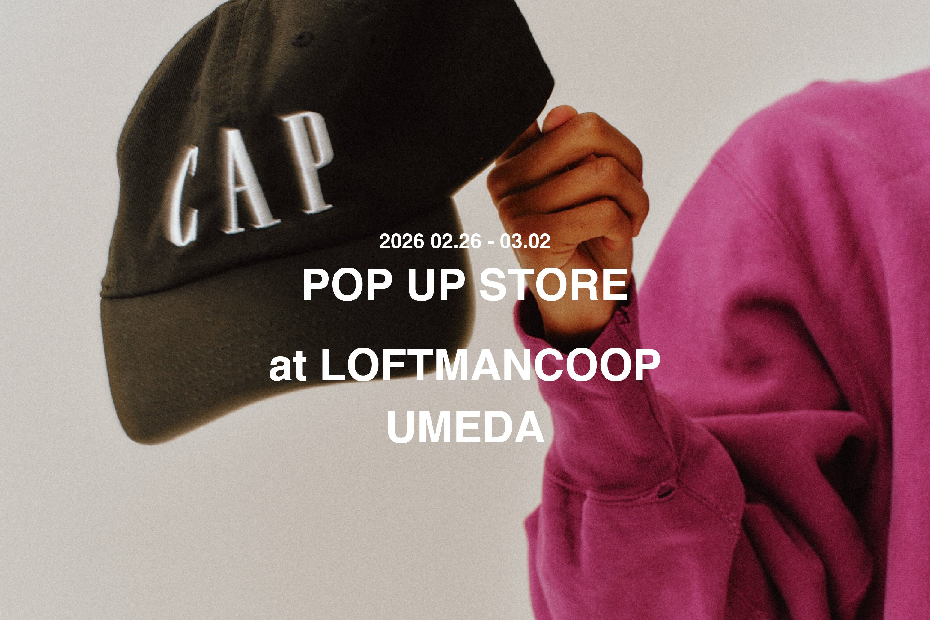 POP UP STORE at LOFTMANCOOP UMEDA｜byeA.（バイエー）OFFICIAL ONLINE STORE