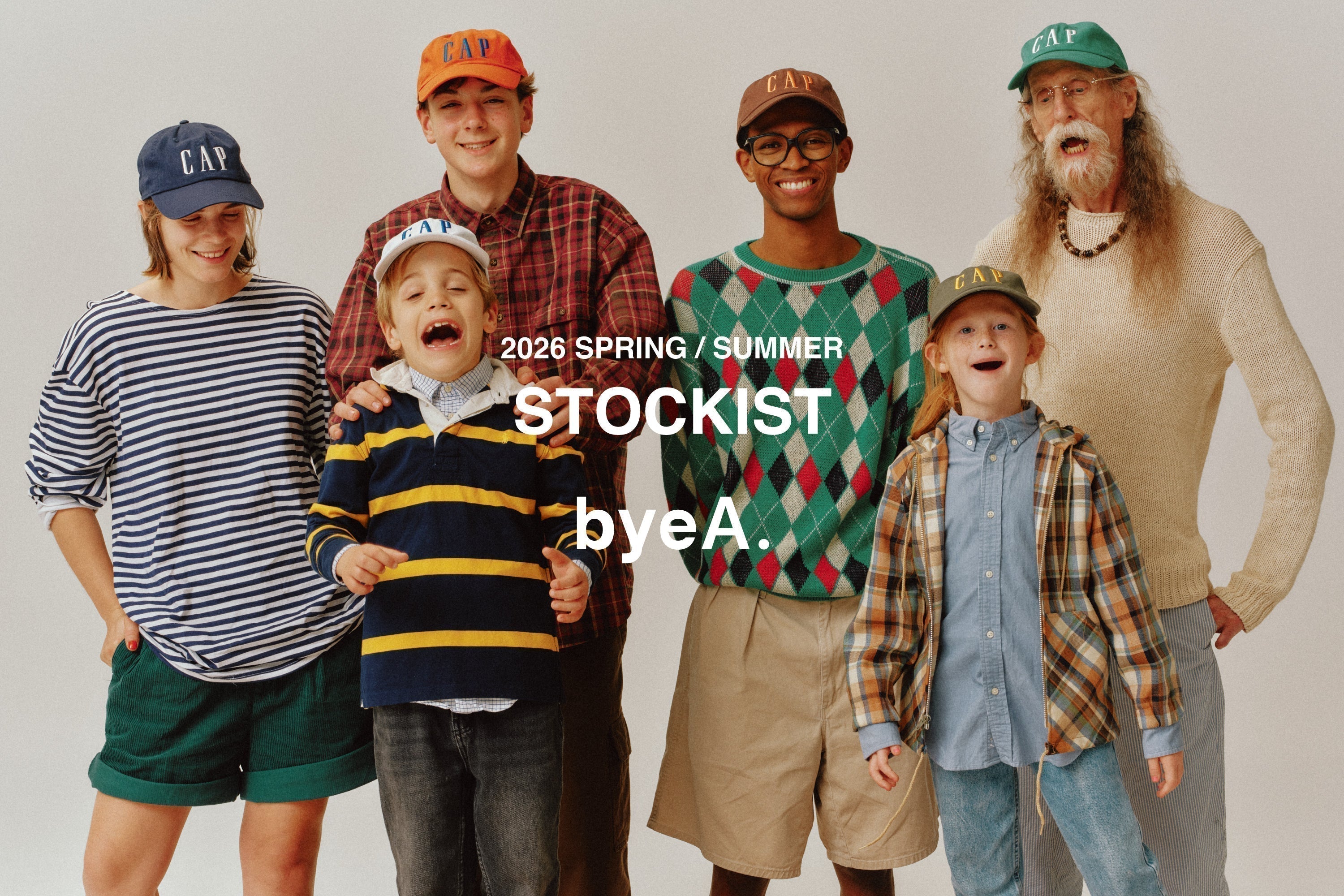 2026 SPRING & SUMMER STOCKIST｜byeA.（バイエー）OFFICIAL ONLINE STORE