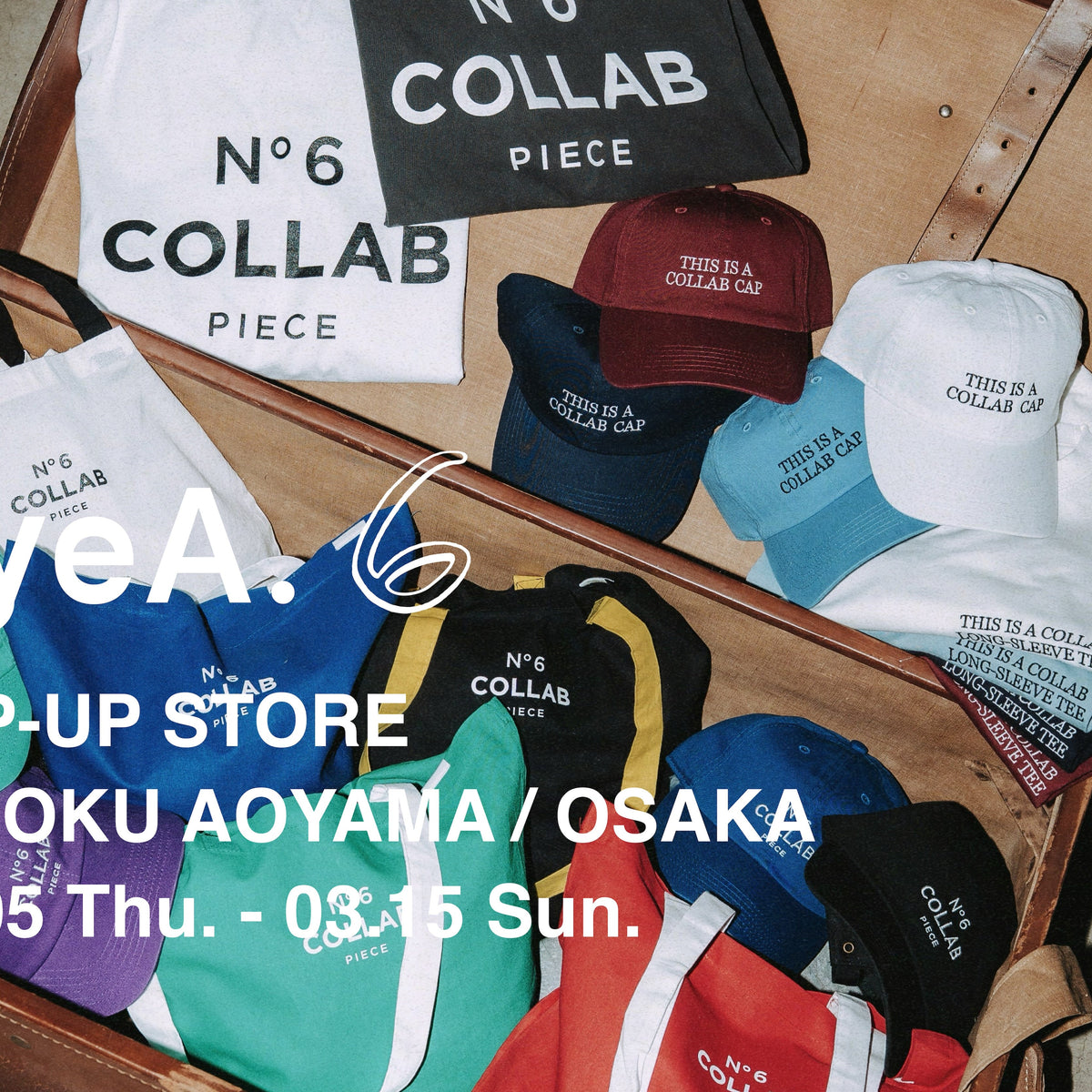 POP UP STORE at ROKU AOYAMA（ロクアオヤマ） / ROKU OSAKA 