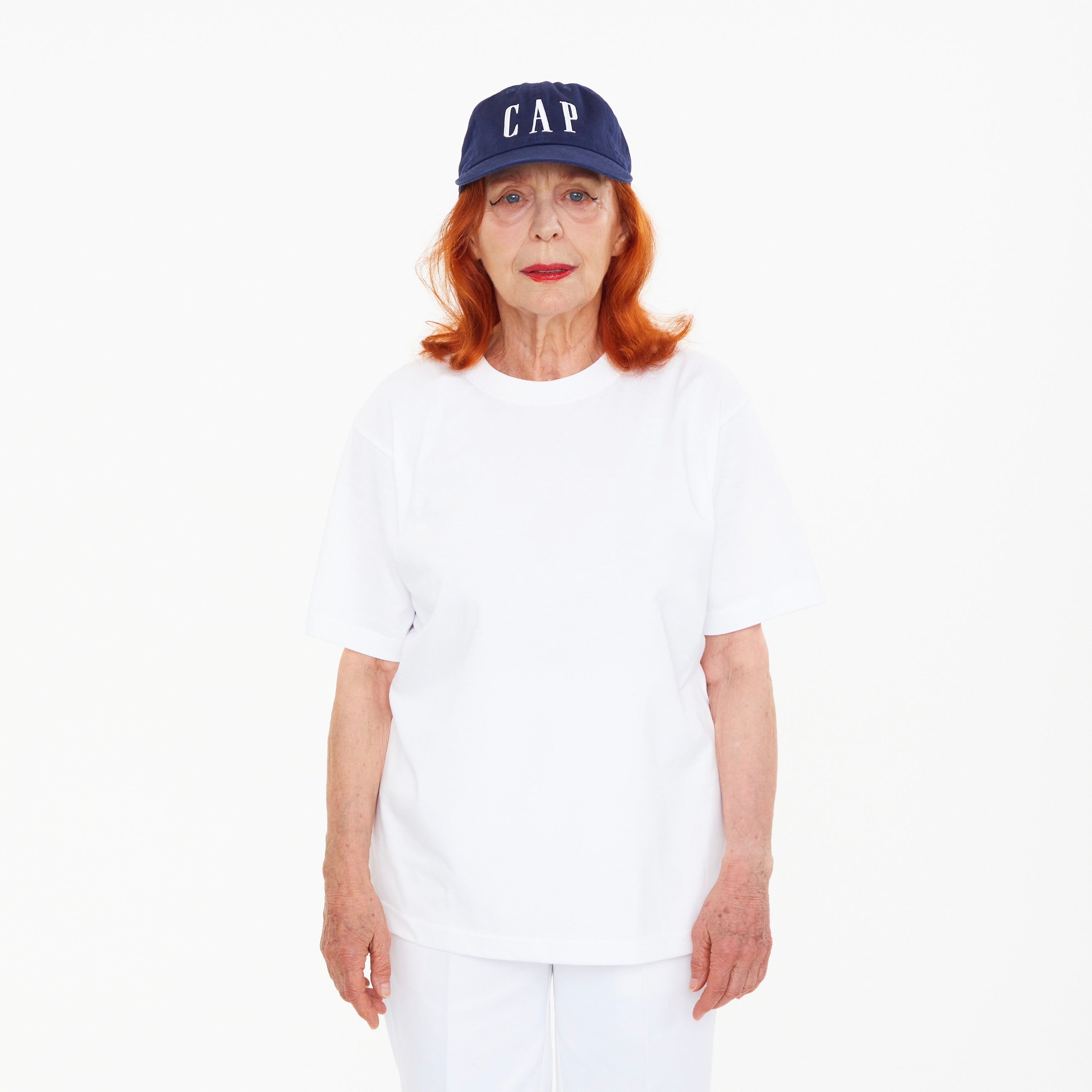 【試着のみ】byeA.ネイビー CAP刺繍 ベースボールキャップ CAP CAP NAVY（キャップキャップネイビー）｜byeA.（バイエー