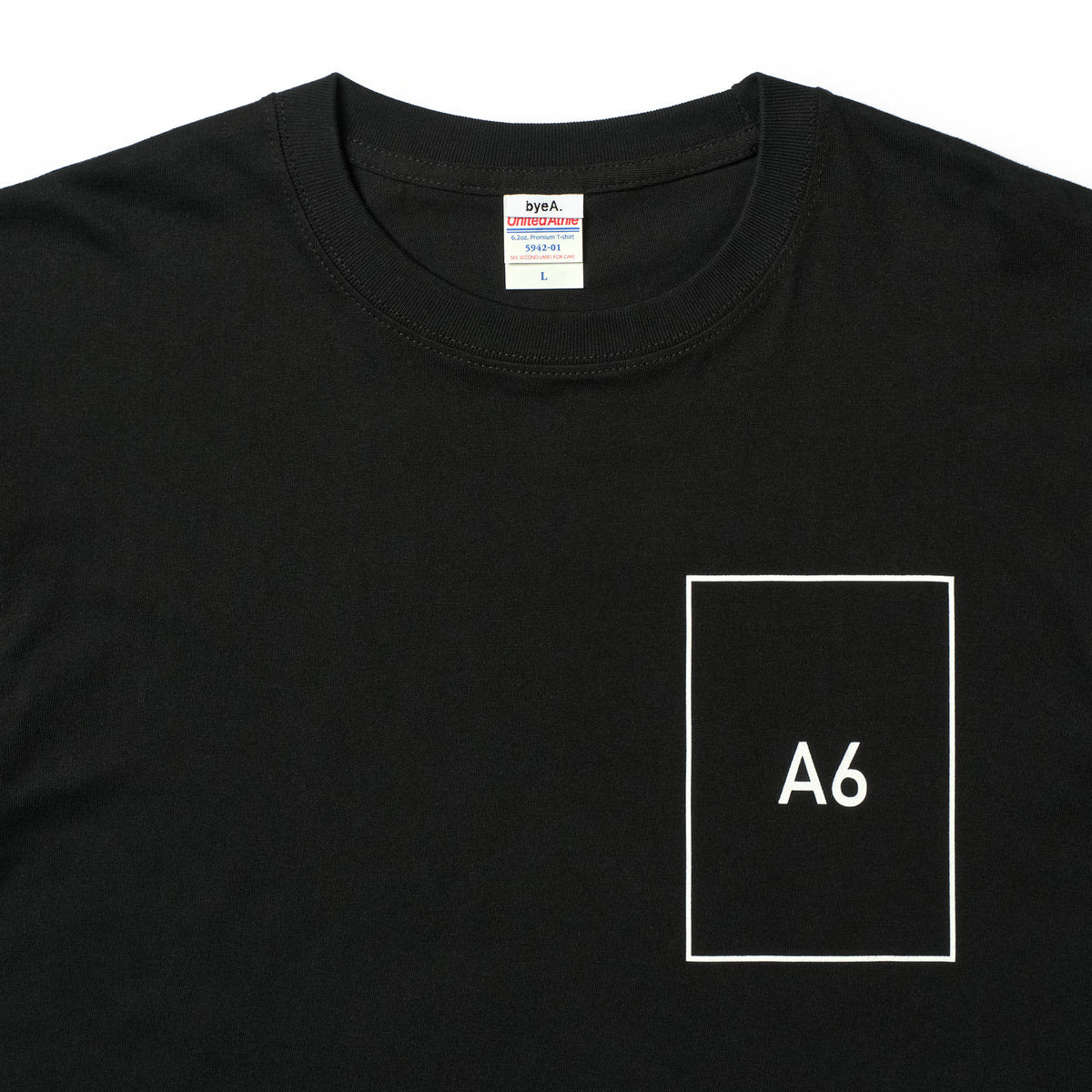 A SERIES TEE（エーシリーズTシャツ）｜byeA.（バイエー）OFFICIAL ONLINE STORE