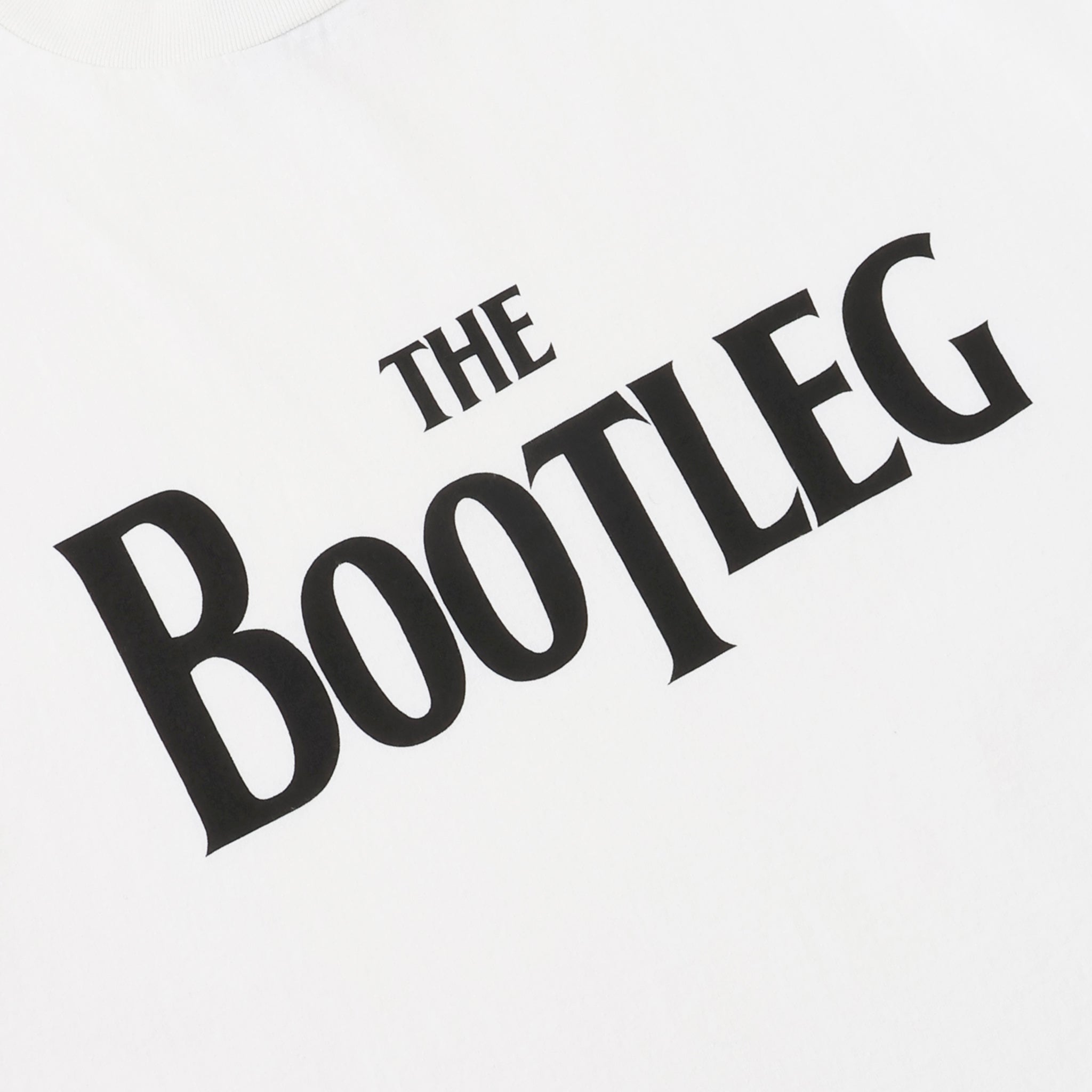 THE BOOTLEG TEE WHITE（ザブートレグTシャツホワイト）｜byeA.（バイエー）OFFICIAL ONLINE STORE
