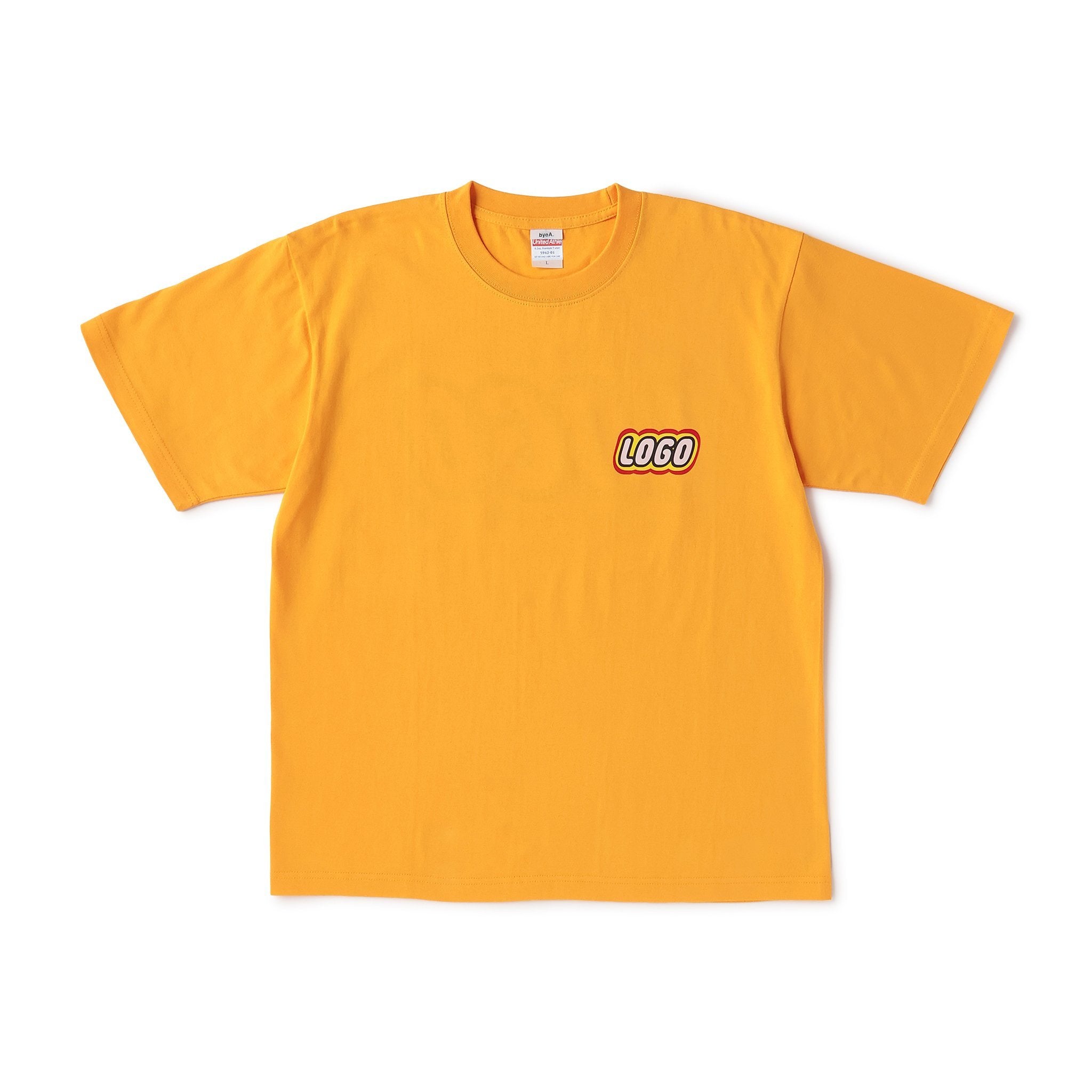 LOGO TEE YELLOW（ロゴティーイエロー）｜byeA.（バイエー）OFFICIAL ONLINE STORE