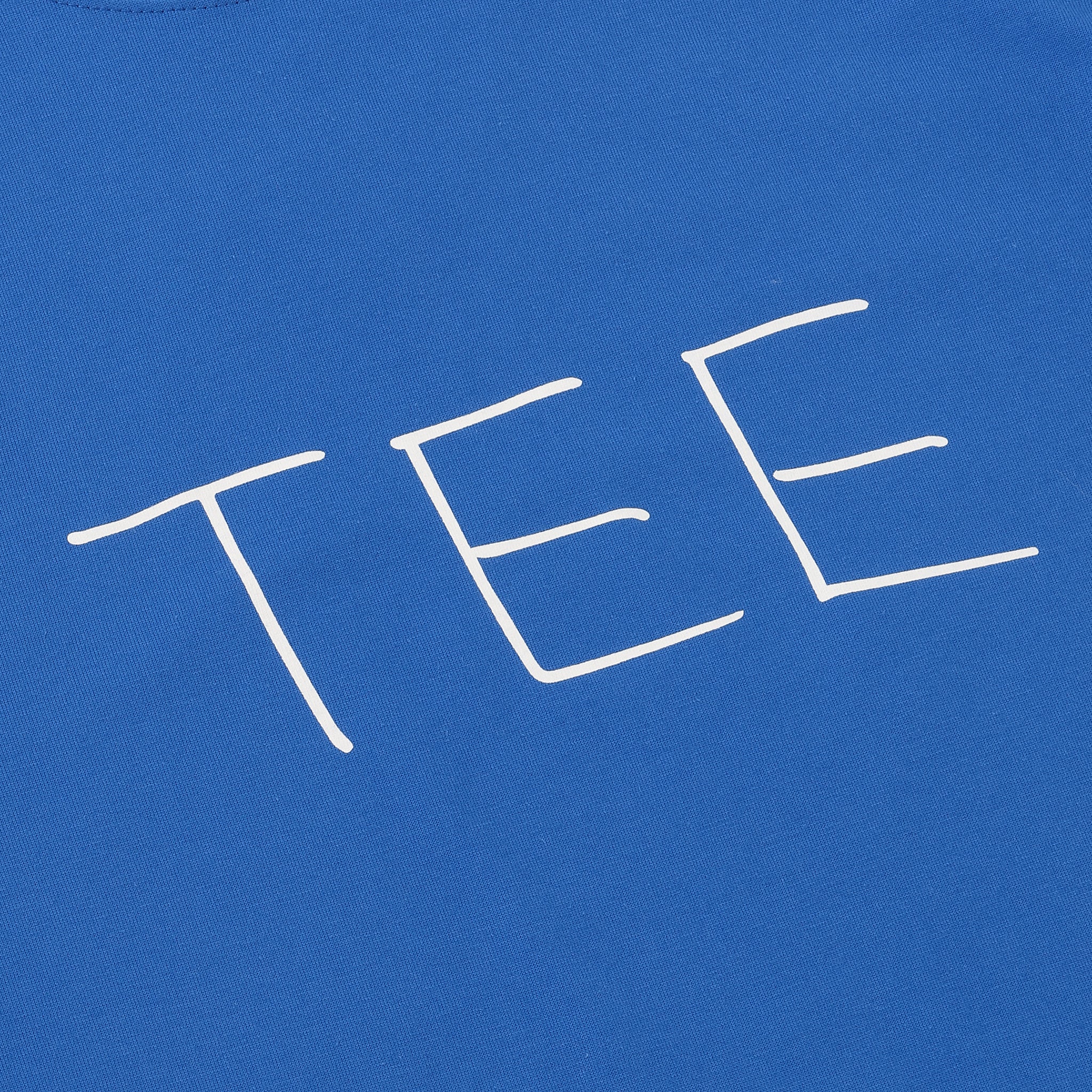 いちいちうるさい TEE BLUE｜byeA.（バイエー）OFFICIAL ONLINE STORE