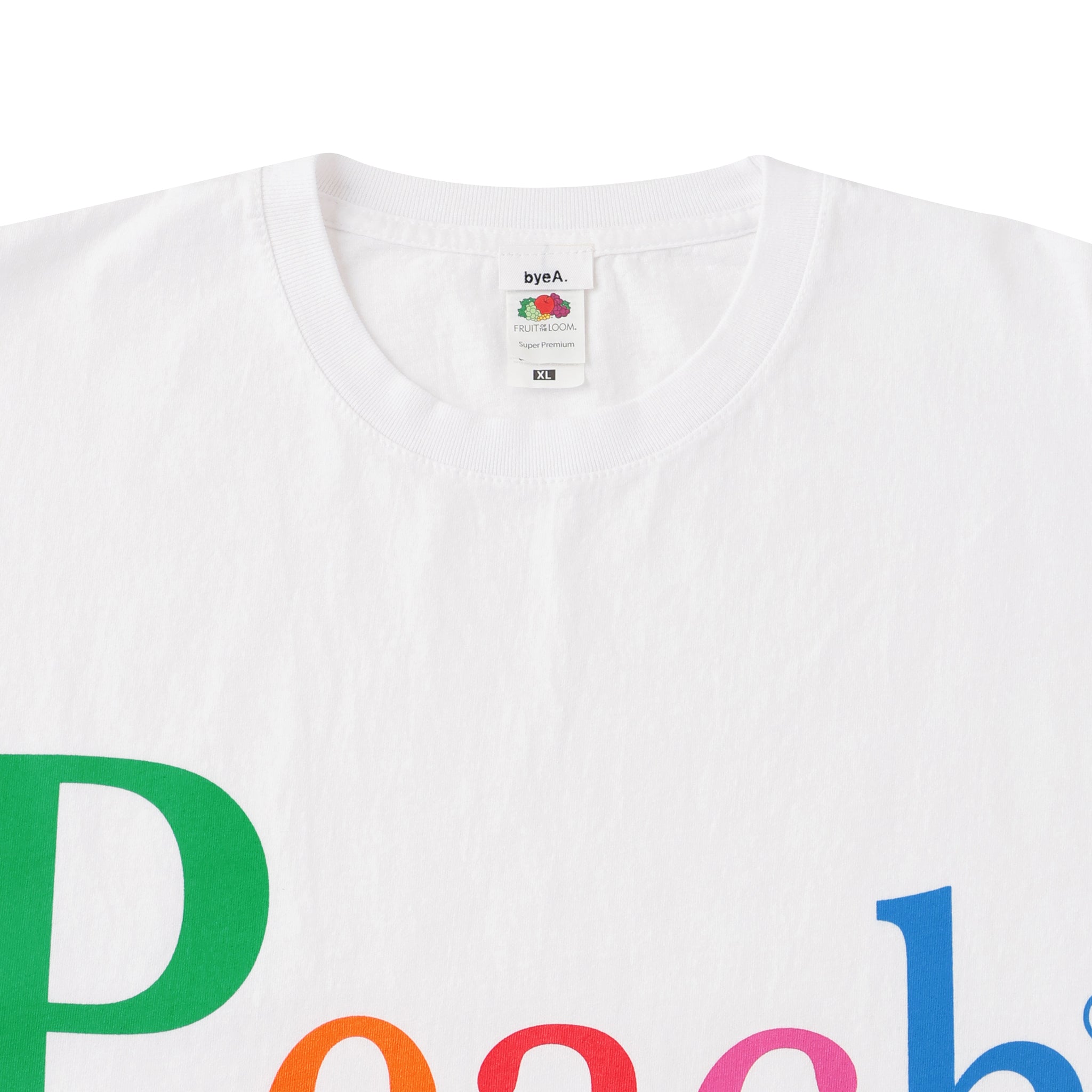 앙　Tシャツ　ピーチ NOT APPLE TEE Peach - Fruit of the Loom Edition （ノット