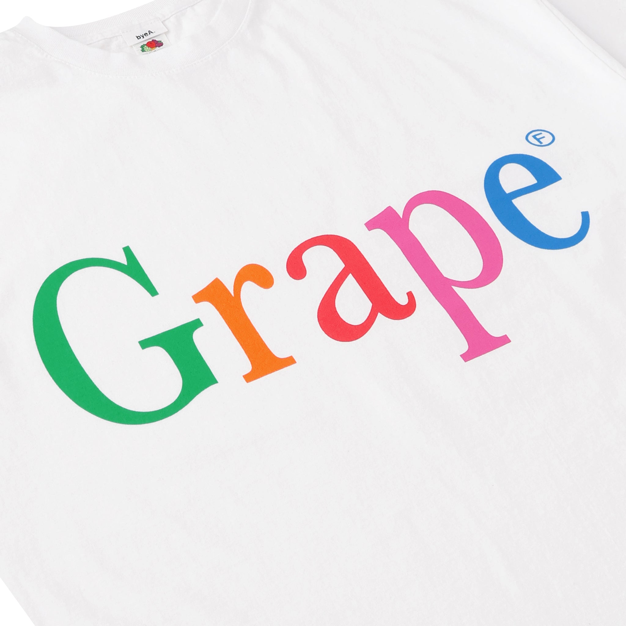 NOT APPLE TEE Grape - Fruit of the Loom Edition （ノットアップルティーグレープフルーツオブザルームエディション）｜byeA.（バイエー）OFFICIAL ONLINE STORE