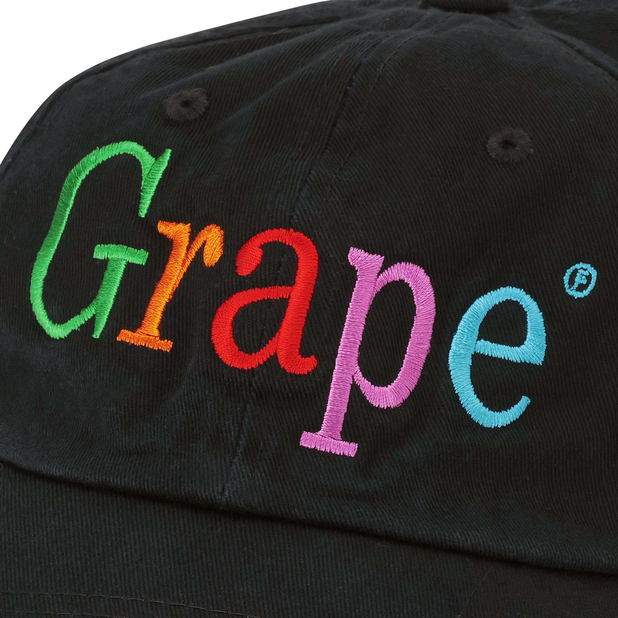NOT APPLE CAP Grape BLACK - Fruit of the Loom Edition