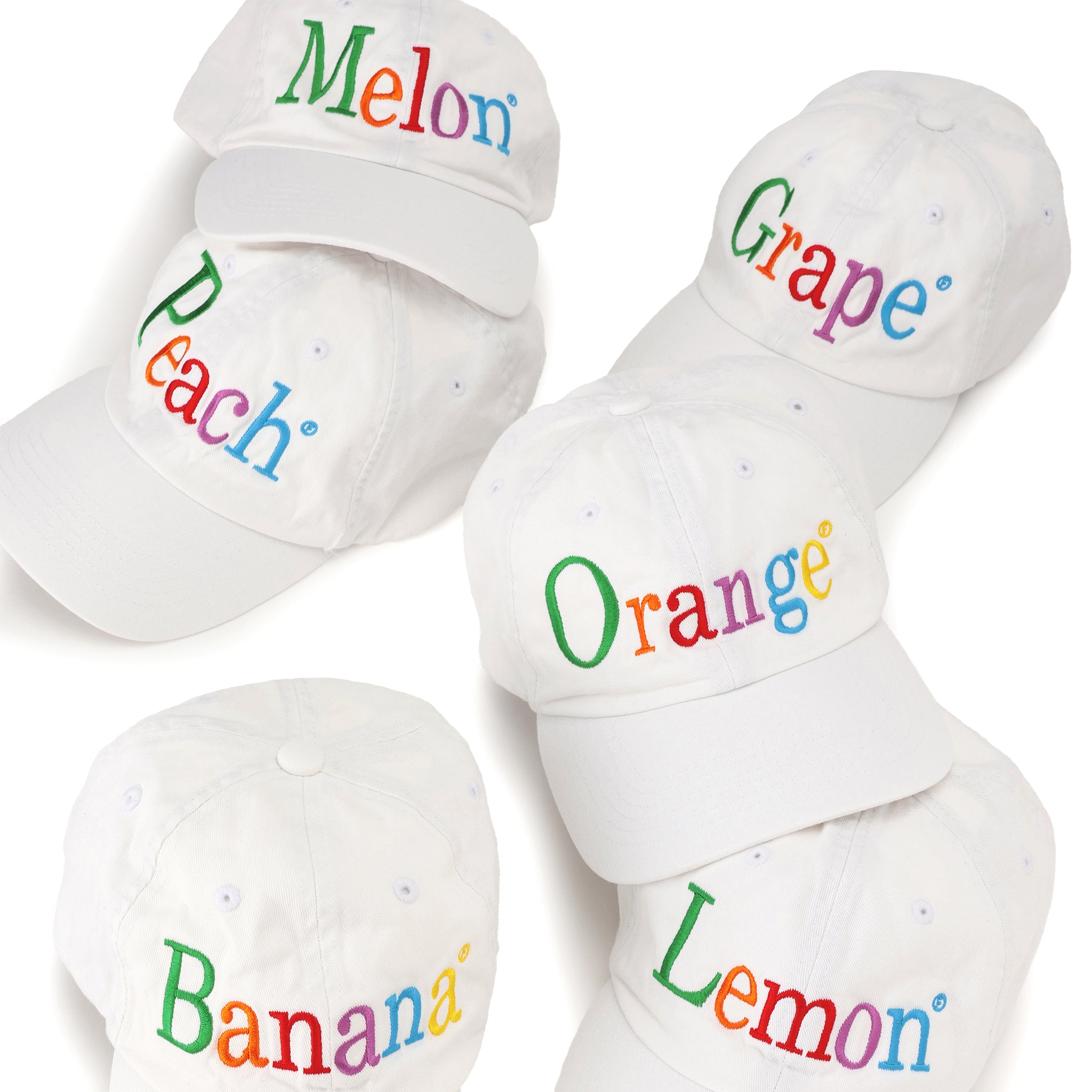 NOT APPLE CAP Banana WHITE - Fruit of the Loom Edition