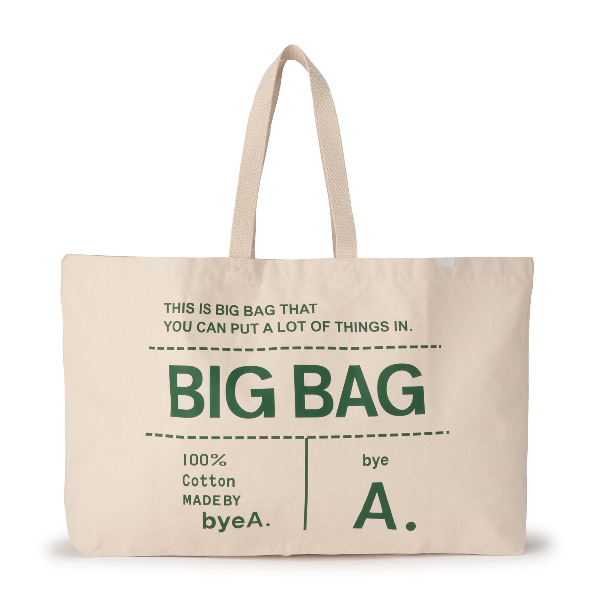 BIG BAG（ビッグバッグ）｜byeA.（バイエー）OFFICIAL ONLINE STORE
