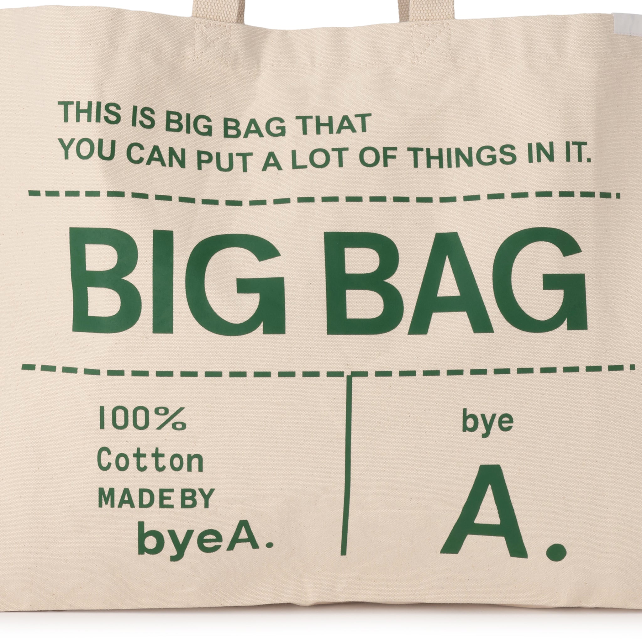 BIG BAG｜byeA.（バイエー）OFFICIAL ONLINE STORE