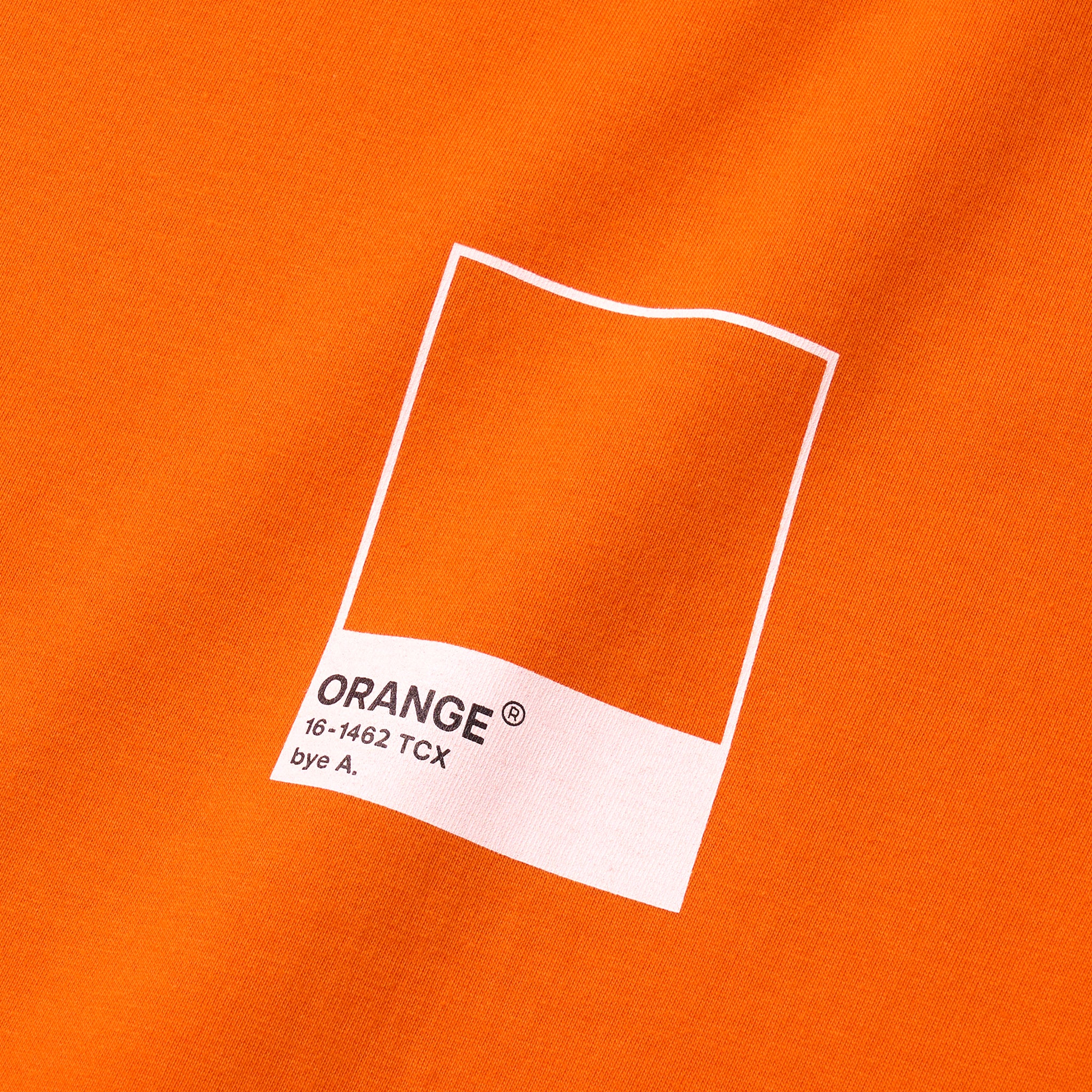 COLOR TEE ORANGE（カラーTシャツオレンジ）｜byeA.（バイエー）OFFICIAL ONLINE STORE
