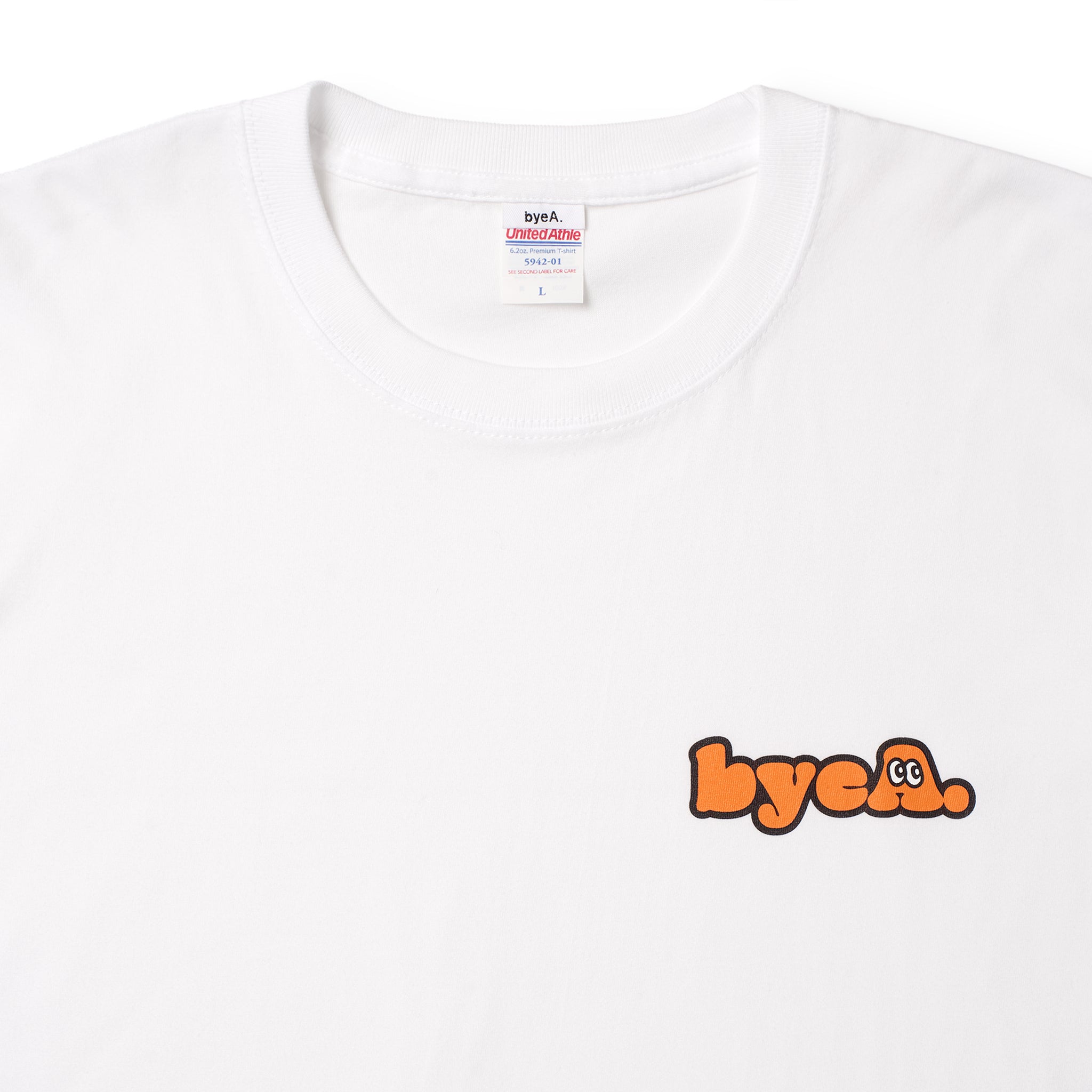 A eye TEE WHITE（エーアイTシャツホワイト）｜byeA.（バイエー）OFFICIAL ONLINE STORE