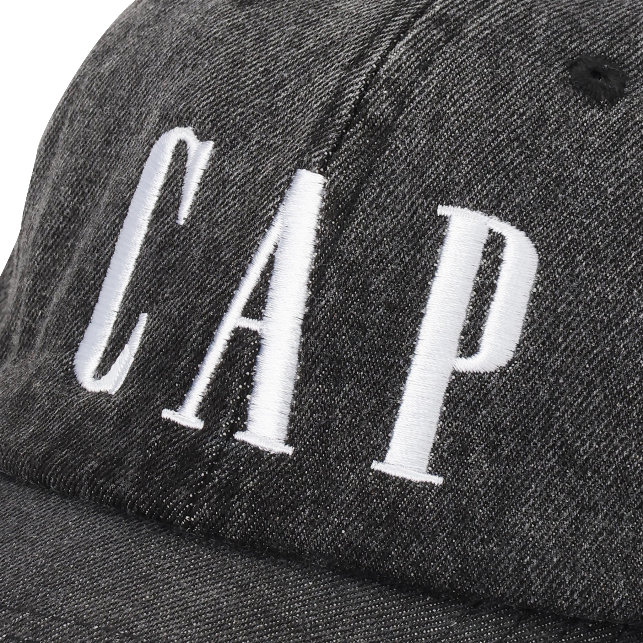 CAP CAP JEANS BLACK FADE（キャップキャップジーンズブラックフェード