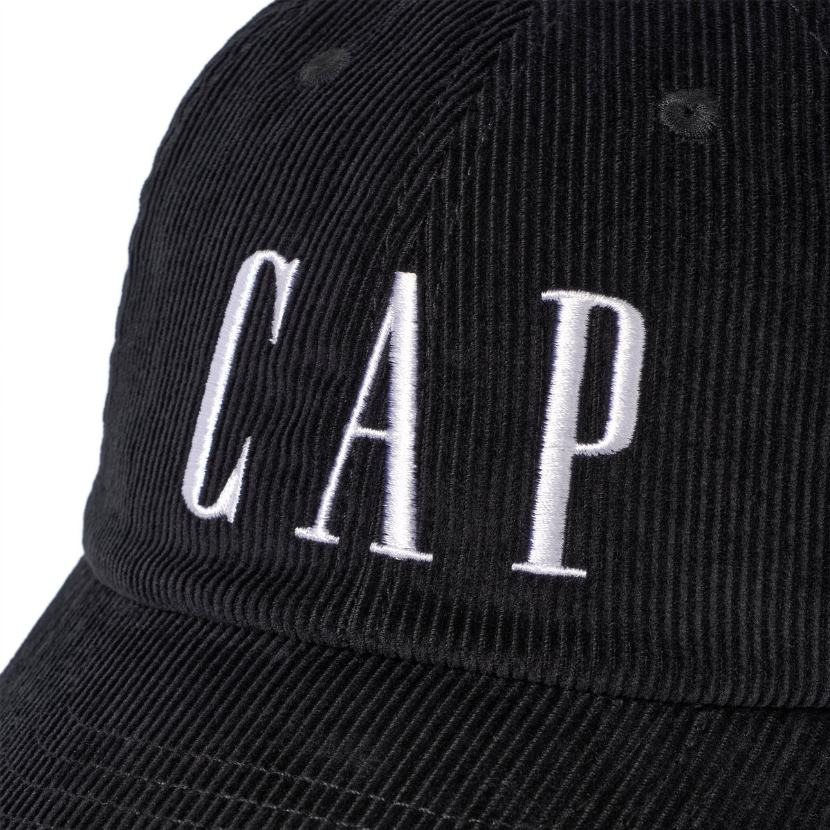 CAP CAP CORDUROY BLACK（キャップキャップコーデュロイブラック）｜byeA.（バイエー）OFFICIAL ONLINE STORE
