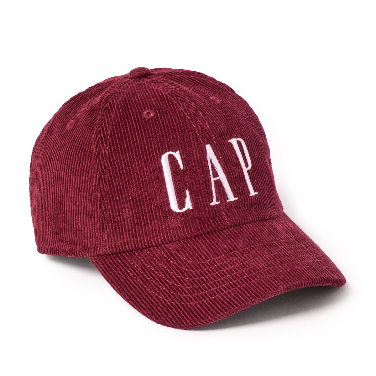 CAP CAP CORDUROY BURGUNDY（キャップキャップコーデュロイバーガンディー）｜byeA.（バイエー）OFFICIAL ONLINE STORE