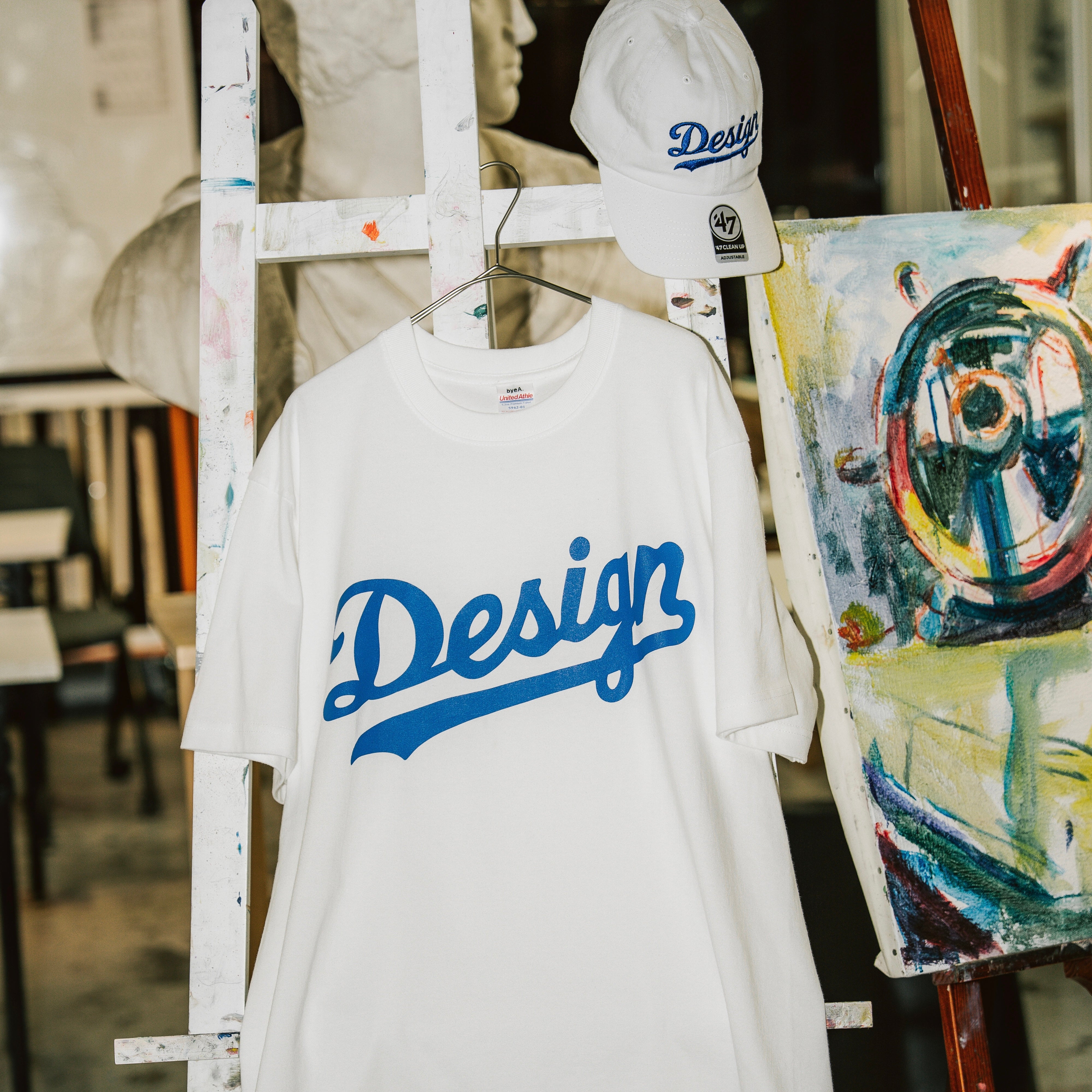 Design TEE WHITE（デザインTシャツホワイト）｜byeA.（バイエー）OFFICIAL ONLINE STORE