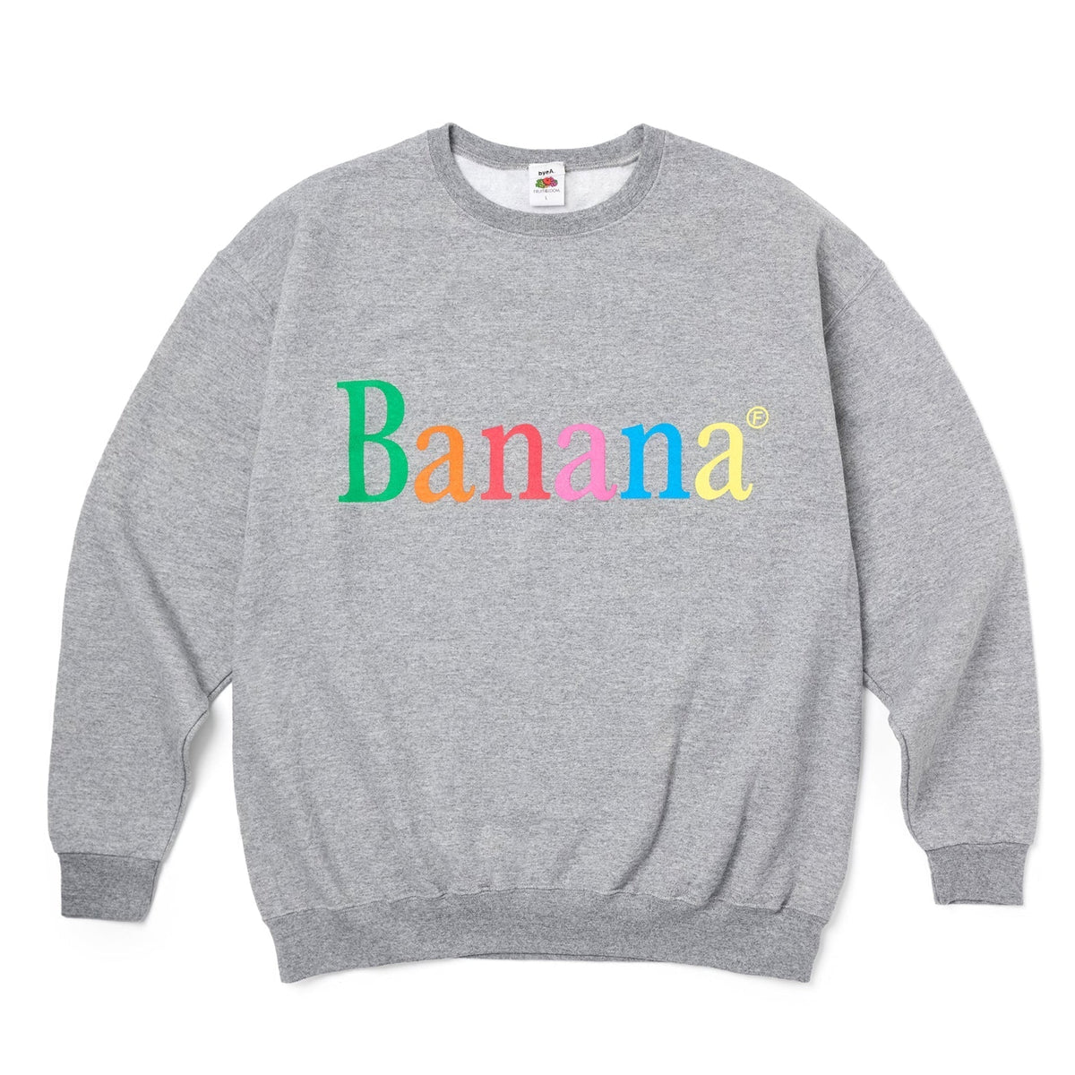 NOT APPLE SWEAT Banana GRAY（ノットアップルスウェットバナナグレー）｜byeA.（バイエー）OFFICIAL ONLINE STORE